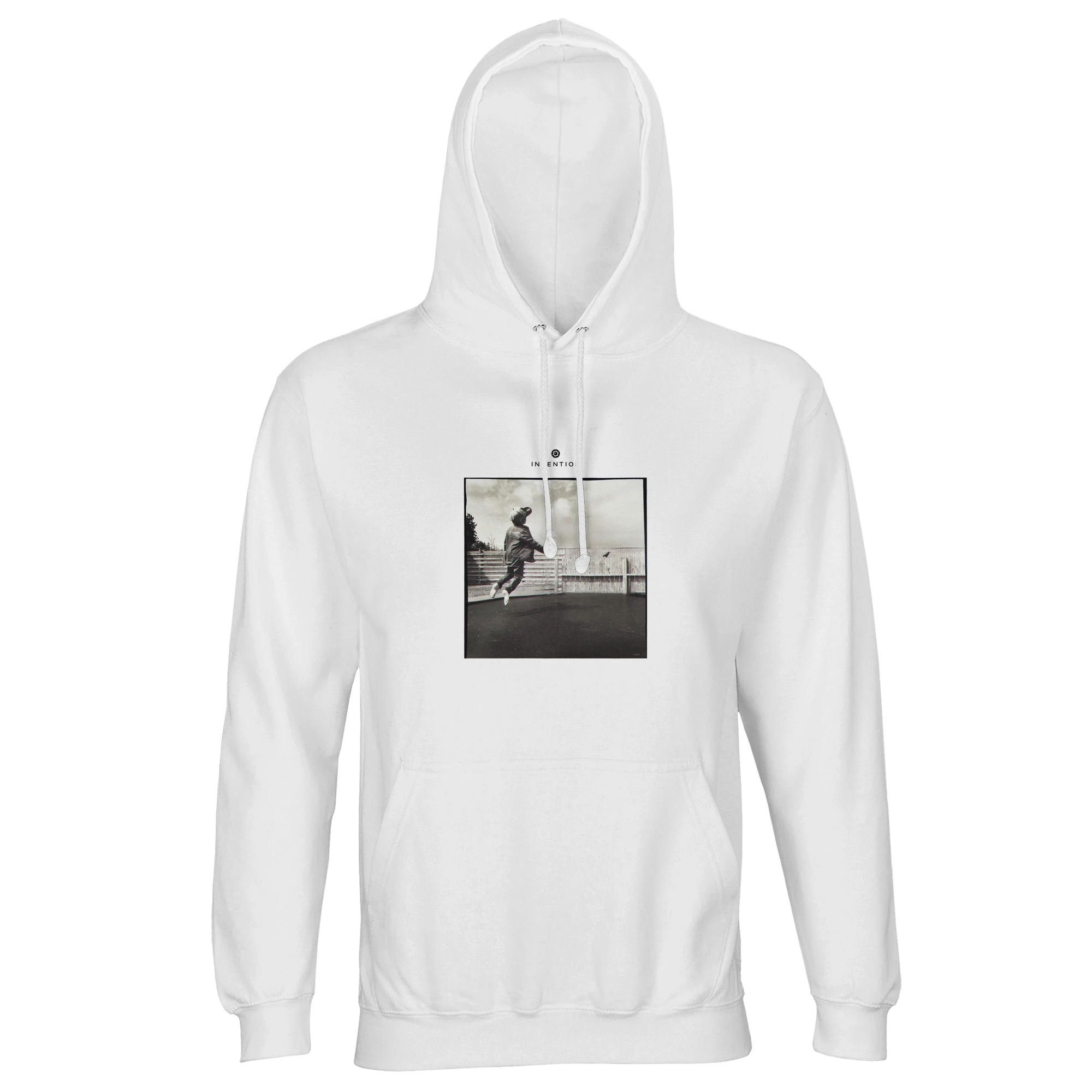 Transcendence - "Ready to Fly" Hoodie White 1