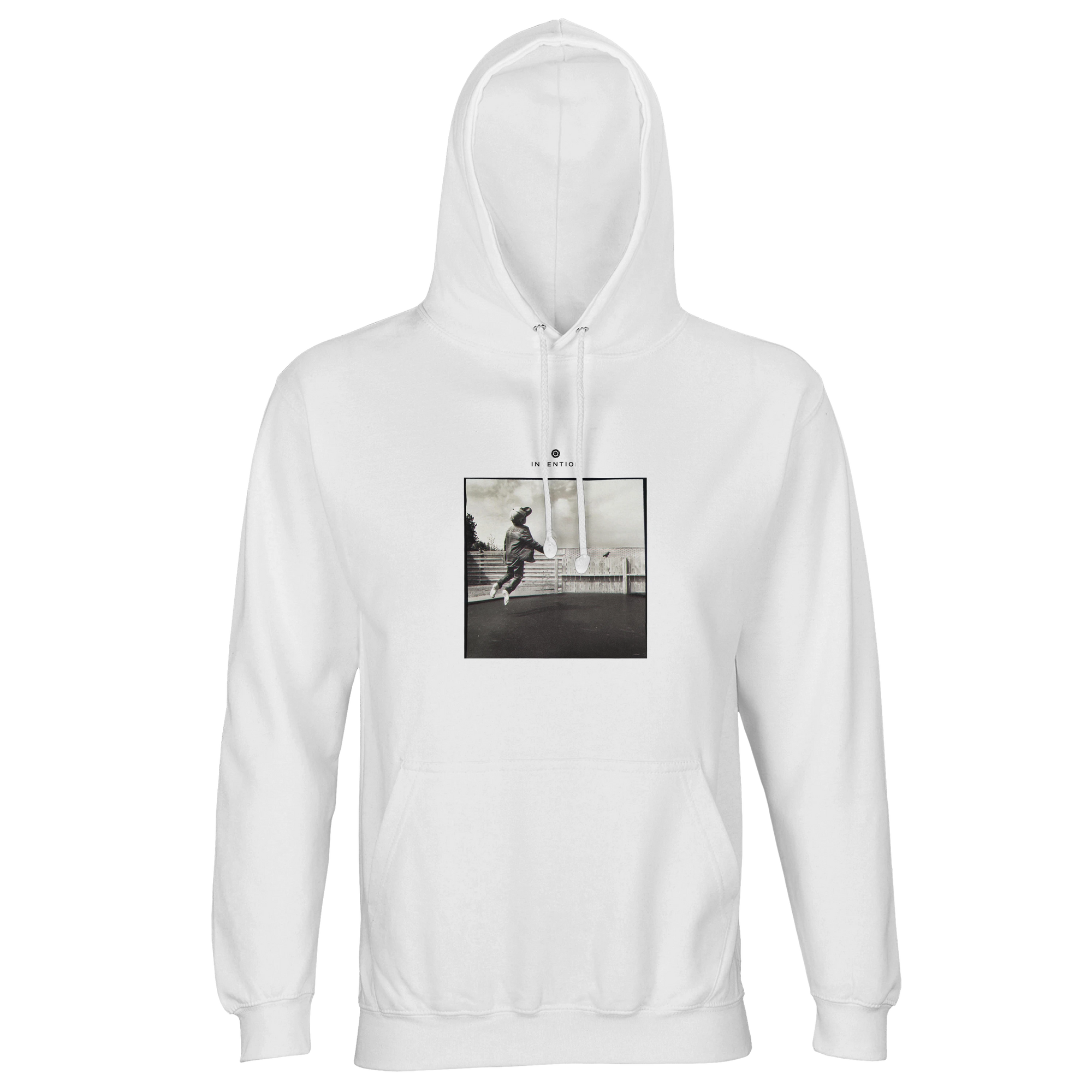 Transcendence - "Ready to Fly" Hoodie White 1