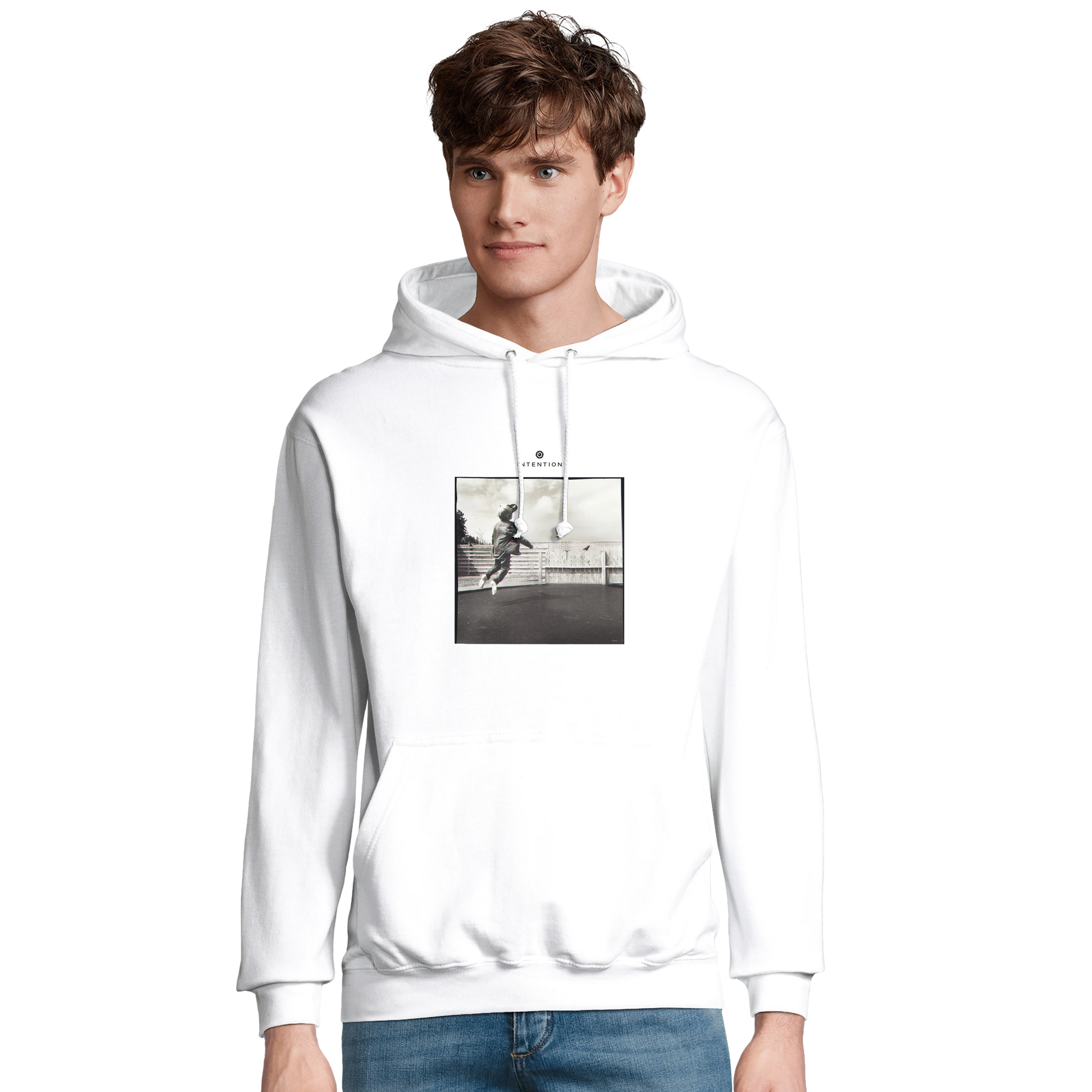 Transcendence - "Ready to Fly" Hoodie White 3