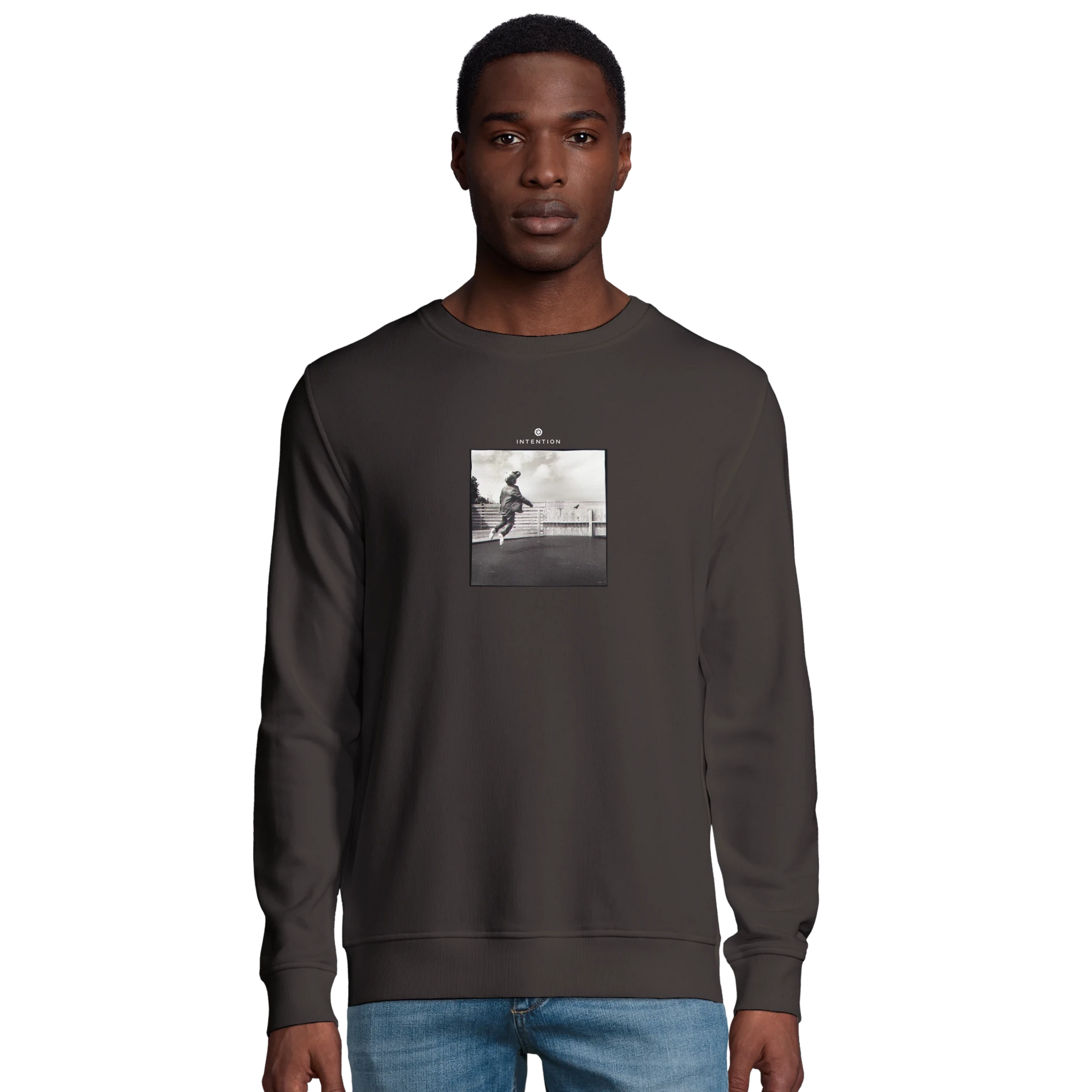 Transcendence - "Ready to Fly" Sweatshirt deep charcoal grey XS 30