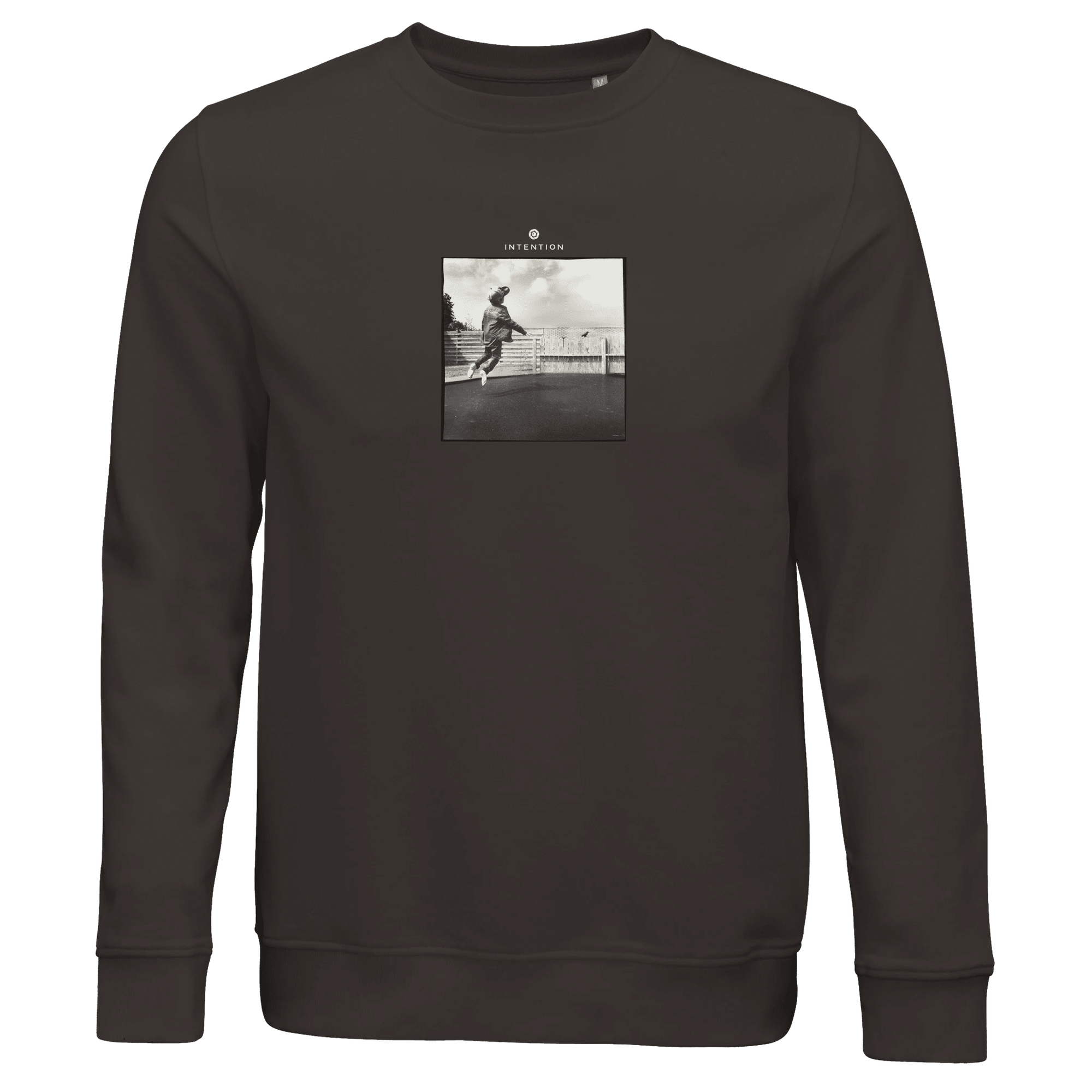 Transcendence - "Ready to Fly" Sweatshirt deep charcoal grey XS 28