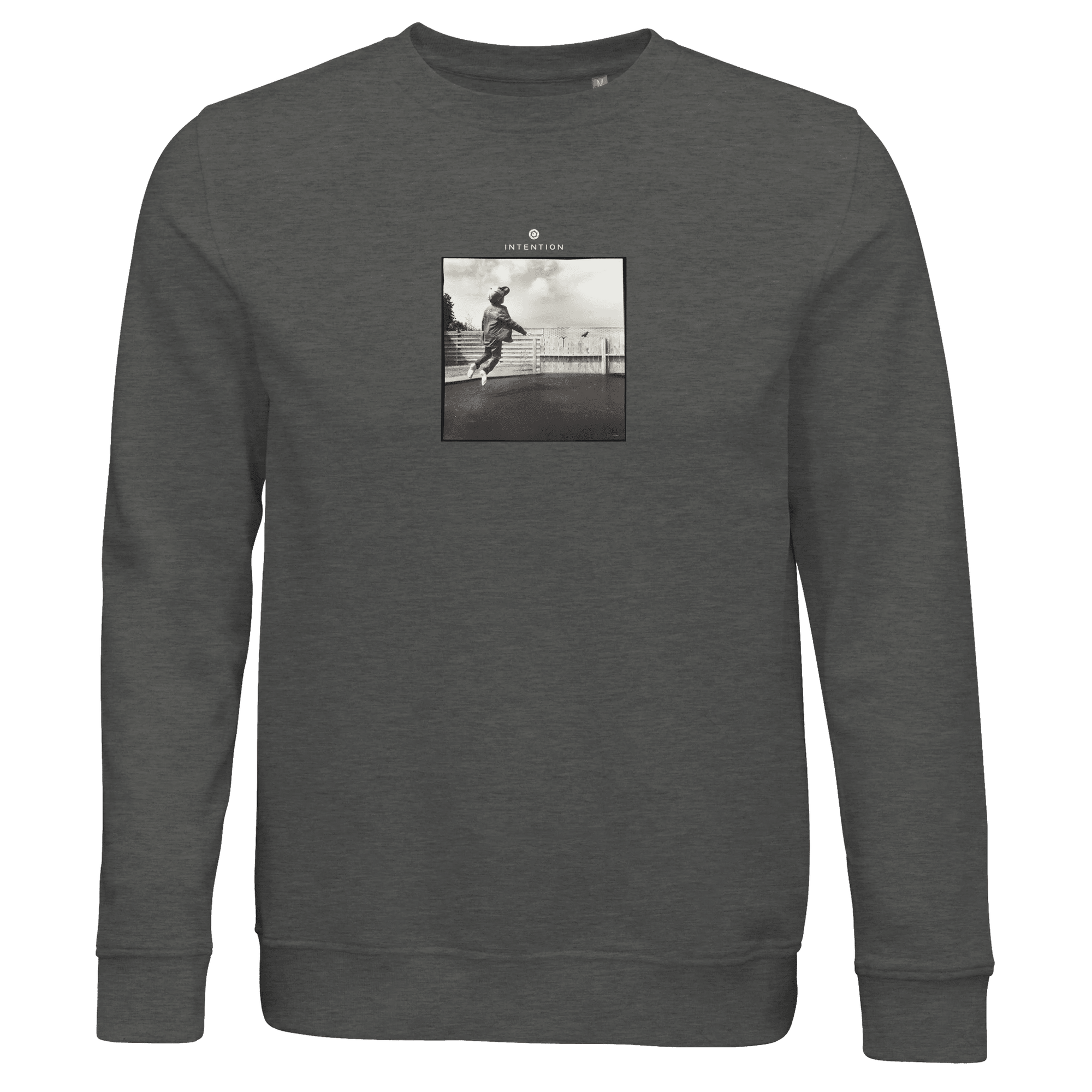 Transcendence - "Ready to Fly" Sweatshirt Grey Melange XS 10