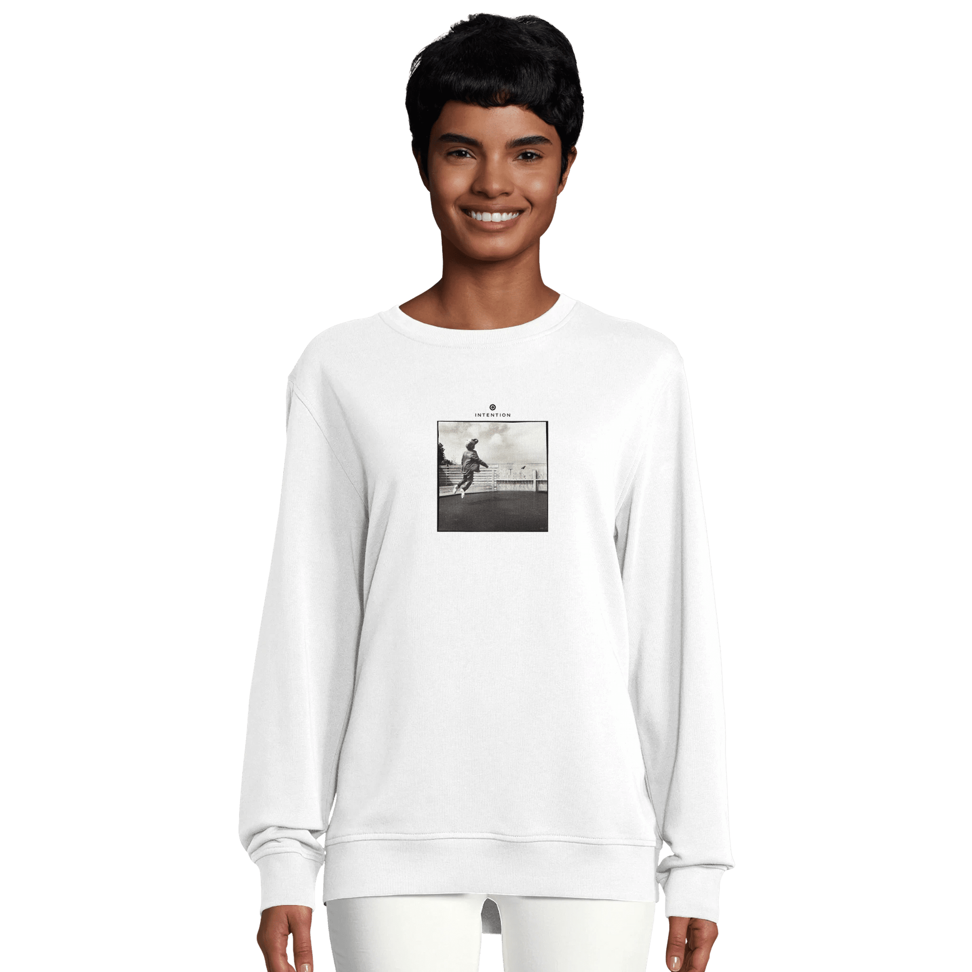 Transcendence - "Ready to Fly" Sweatshirt White XS 8