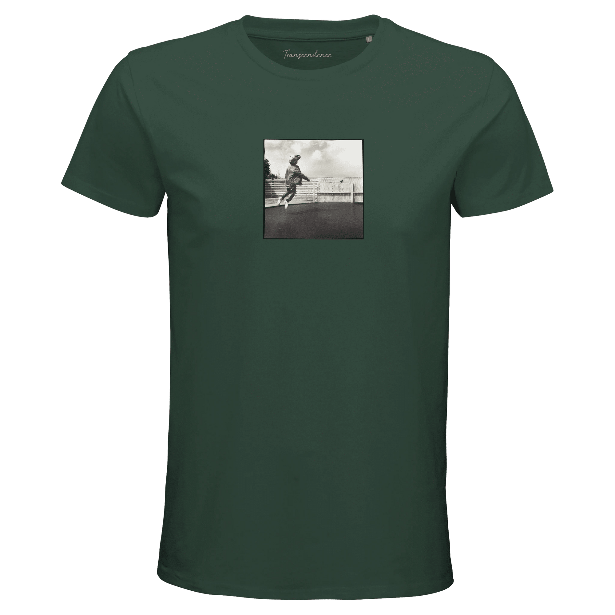 Transcendence - "Ready to Fly" T-shirt Bottle Green XS 1