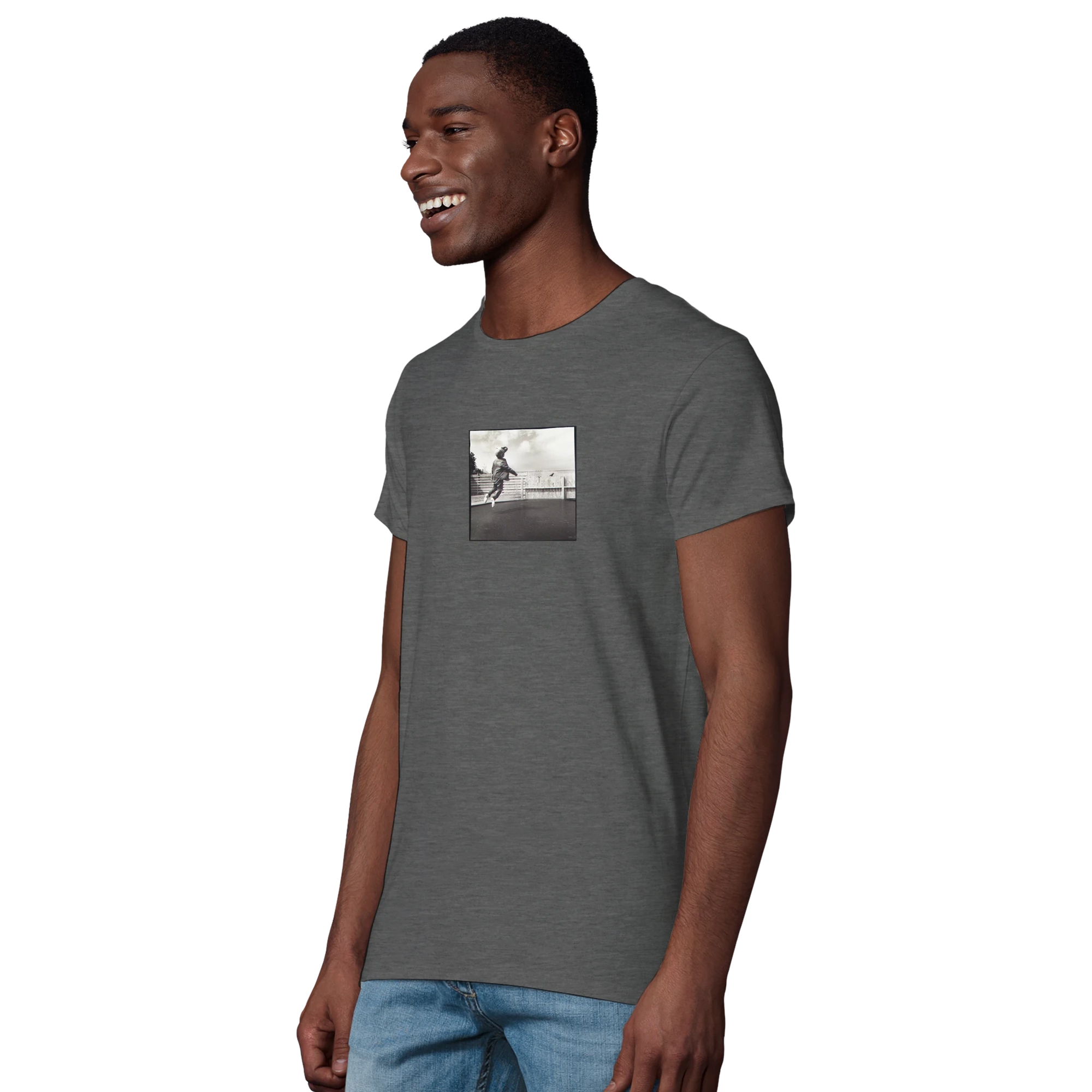 Transcendence - "Ready to Fly" T-shirt Grey Melange XS 6