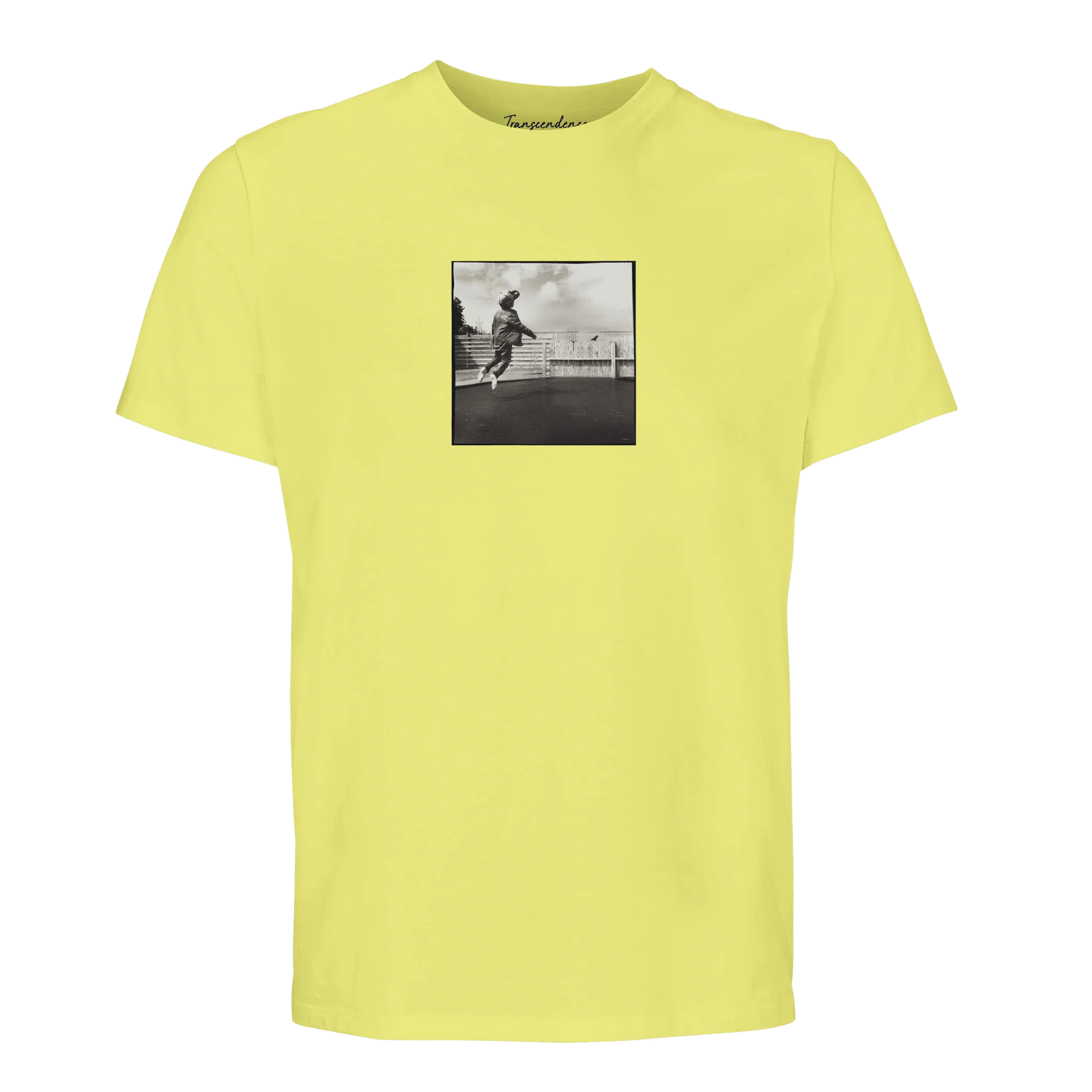 Transcendence - "Ready to Fly" T-shirt Light Yellow XS 1