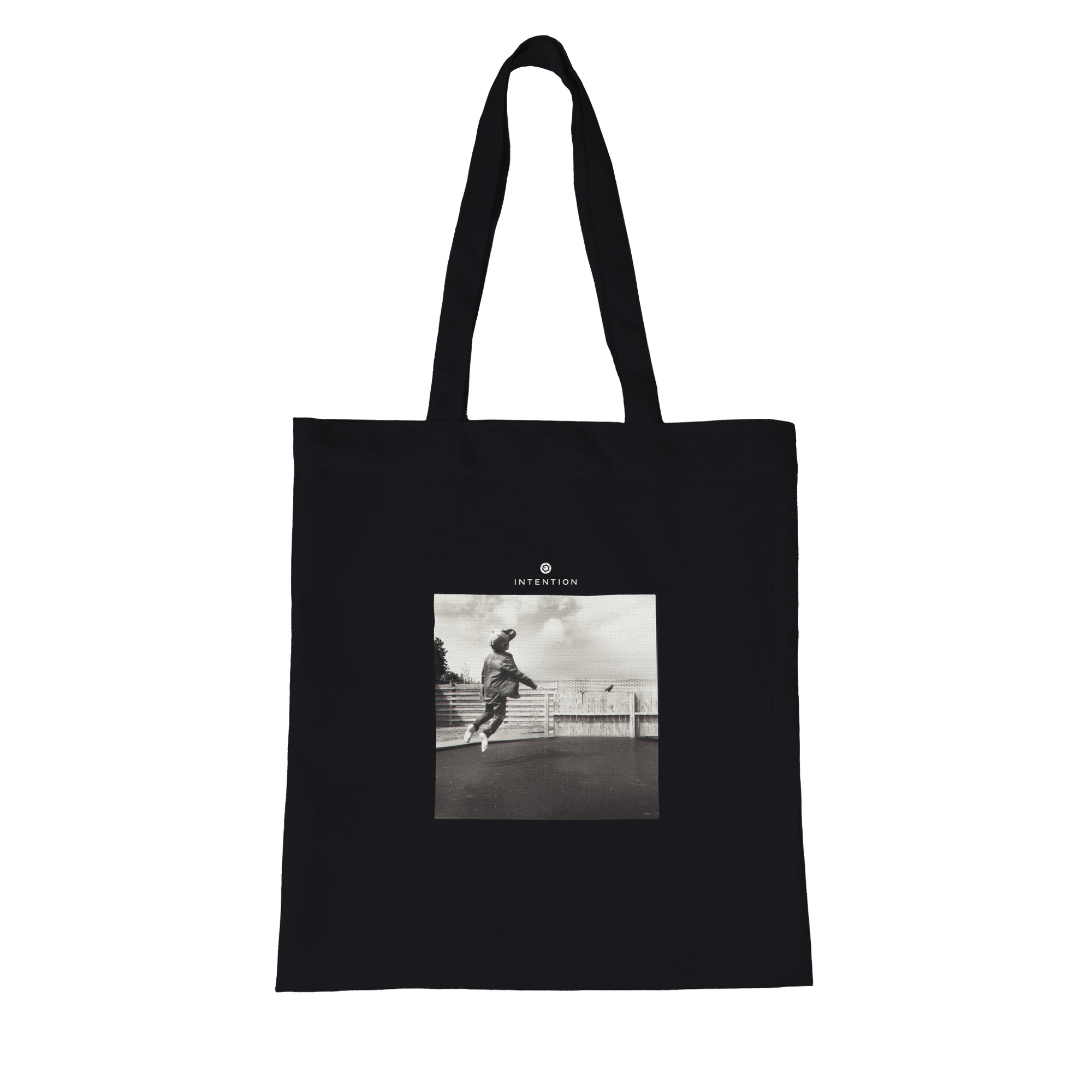 Transcendence - "Ready To Fly" Tote Bag Black 1