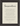 Transcendence Word of Intention Framed print 13x18 cm / 5x7″ Black frame Linen paper