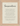 Transcendence Word of Intention Framed print 13x18 cm / 5x7″ Wood frame Linen paper