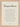 Transcendence Word of Intention Framed print 21x29.7 cm / 8x12" Wood frame Linen paper