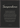 Transcendence Word of Intention Framed print A2 (42 x 59.4  cm) Black frame Carbon paper