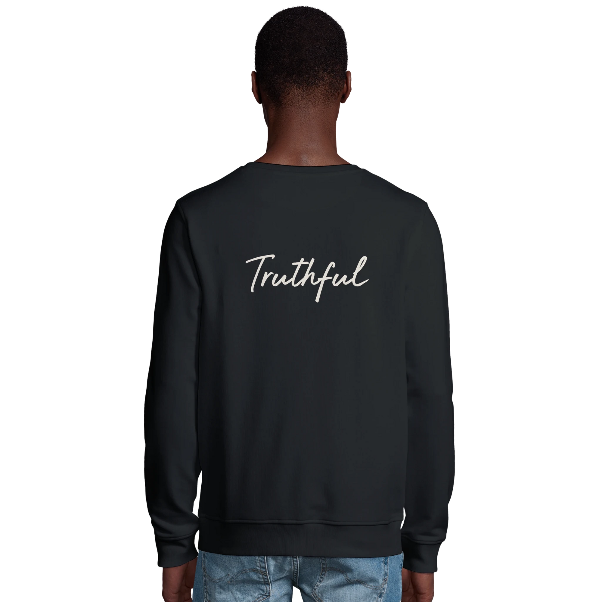 Truthful - "Have a Looksie" Sweatshirt Black 4
