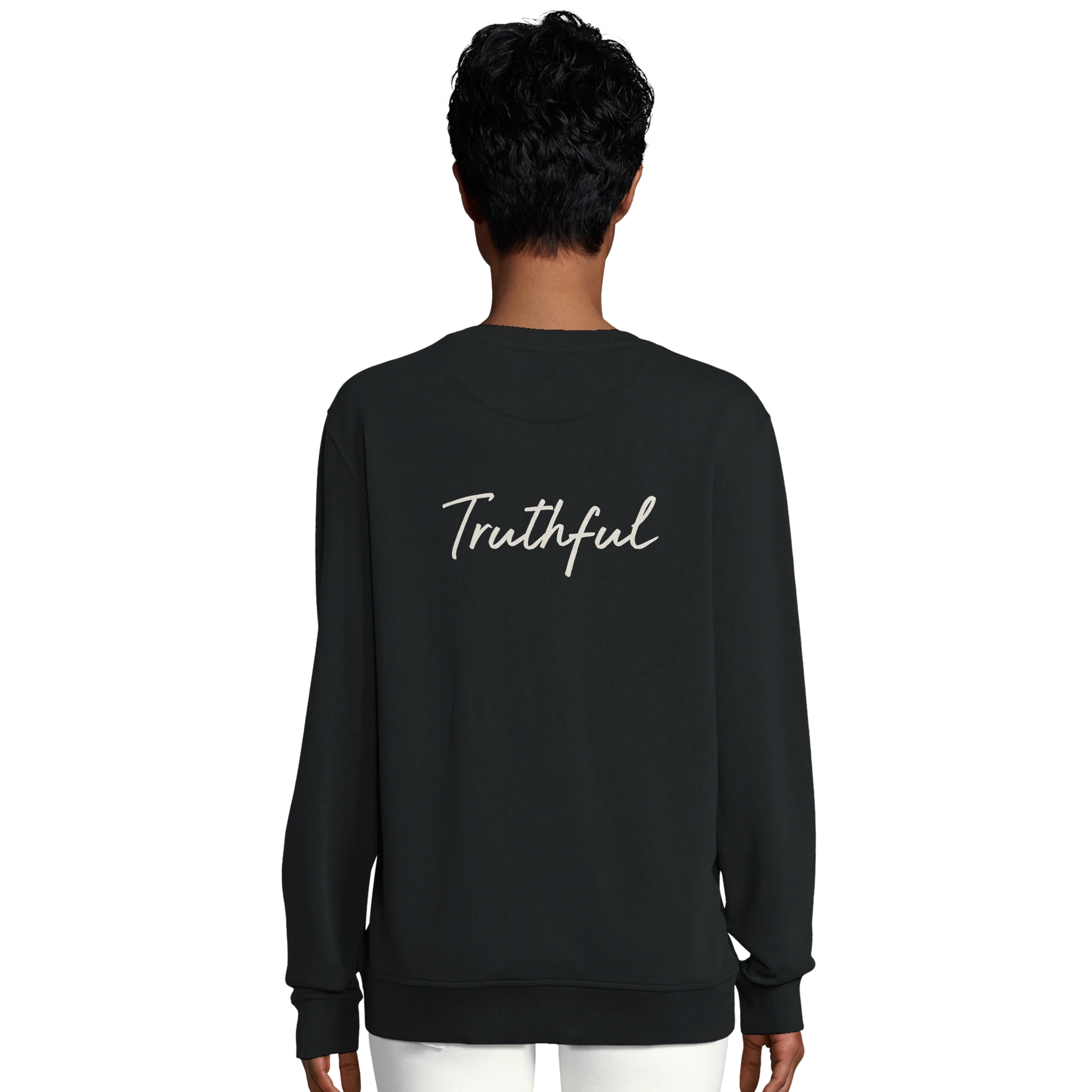 Truthful - "Have a Looksie" Sweatshirt Black 6