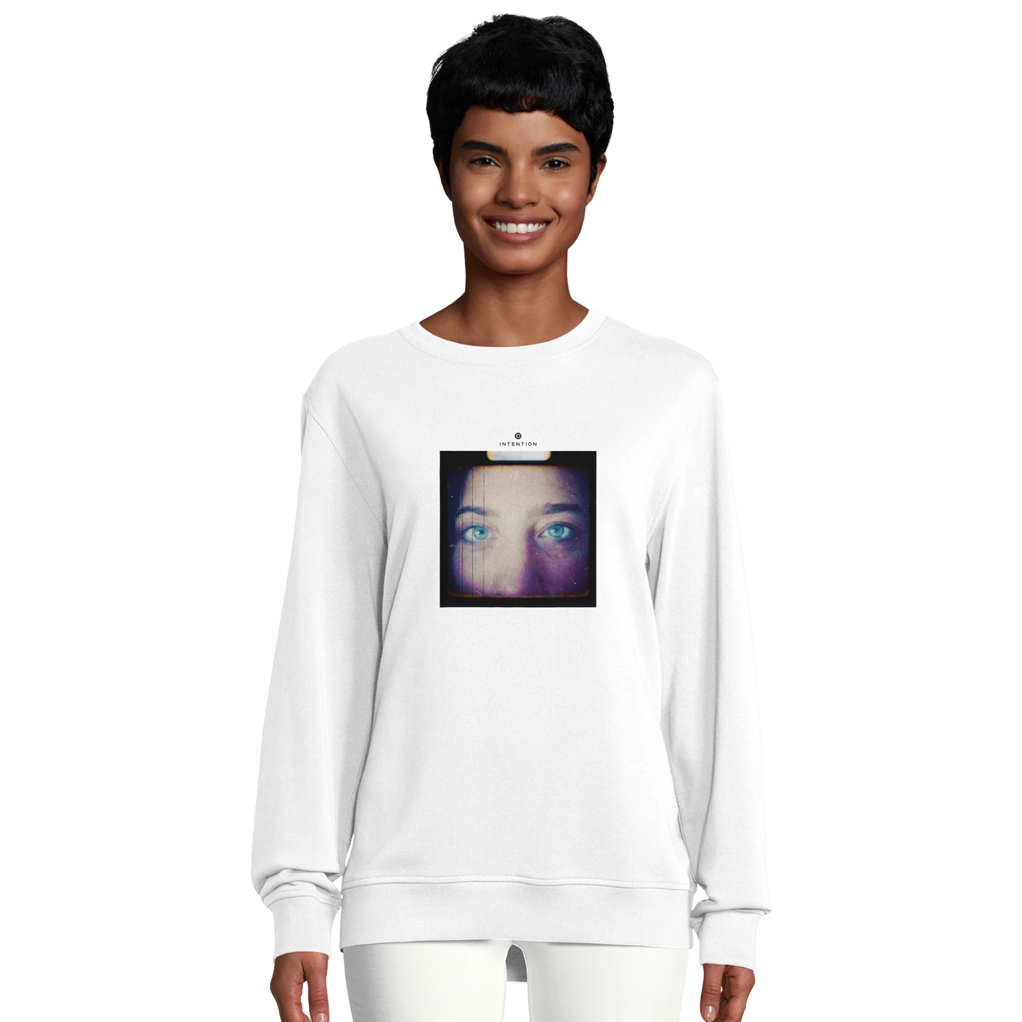 Truthful - "Have a Looksie" Sweatshirt White 5