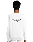 Truthful - "Have a Looksie" Sweatshirt White 6