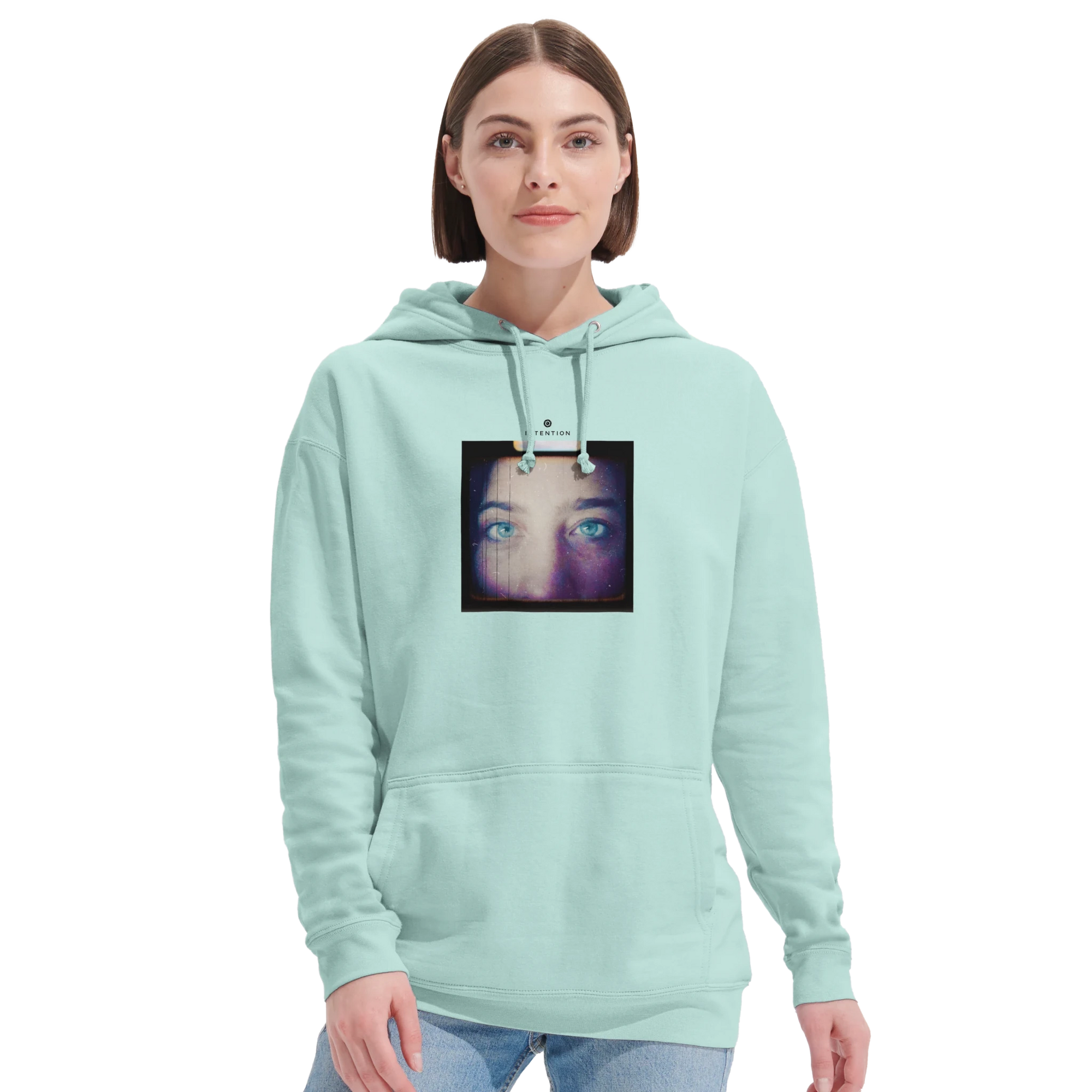 Truthful  Hoodie "Have a Looksie" blu Hoodie XS 23