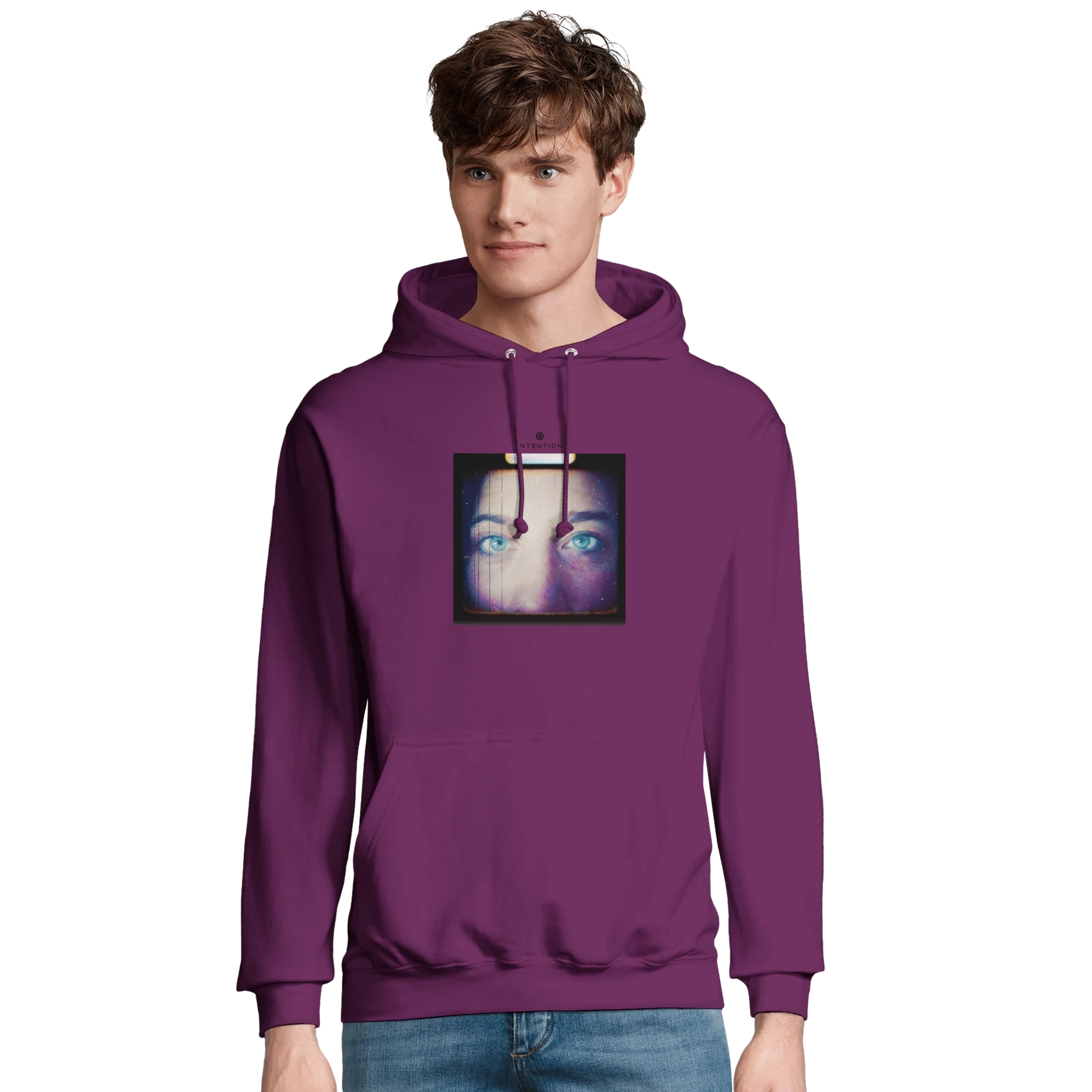 Truthful  Hoodie "Have a Looksie" viola Hoodie XS 51