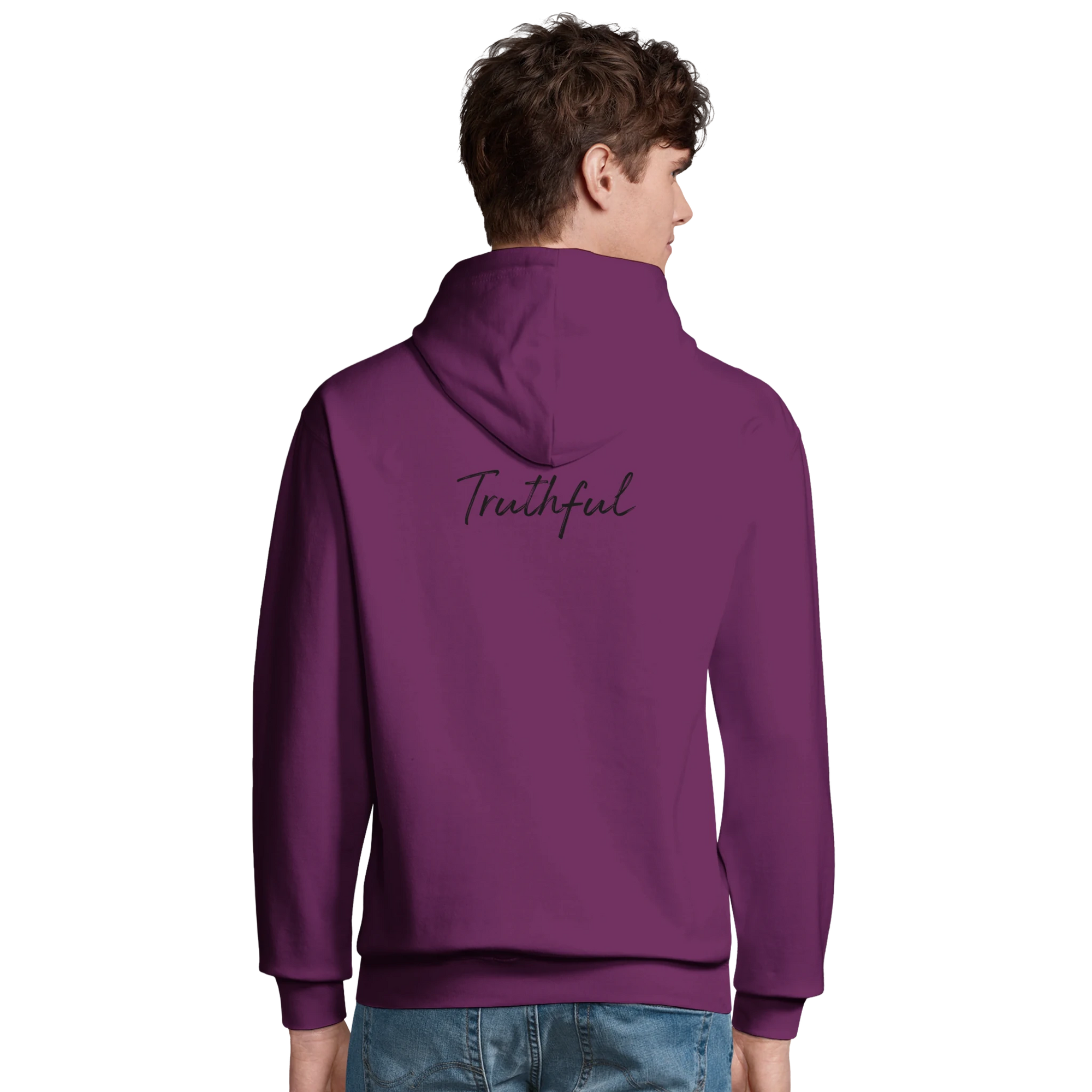 Truthful  Hoodie "Have a Looksie" viola Hoodie XS 52