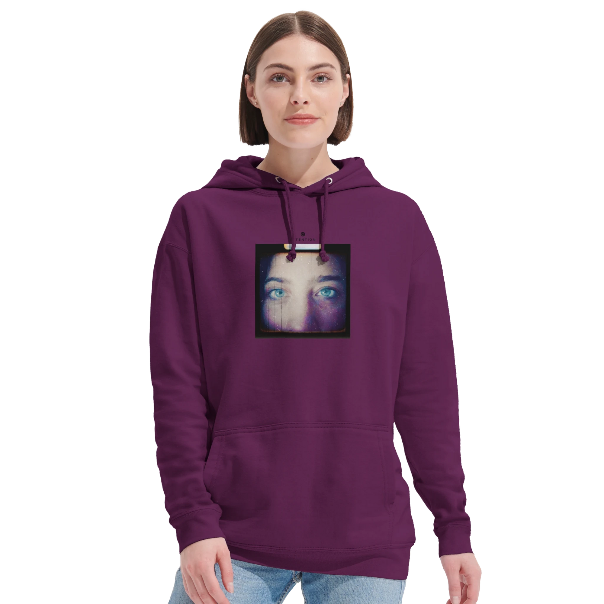 Truthful  Hoodie "Have a Looksie" viola Hoodie XS 53