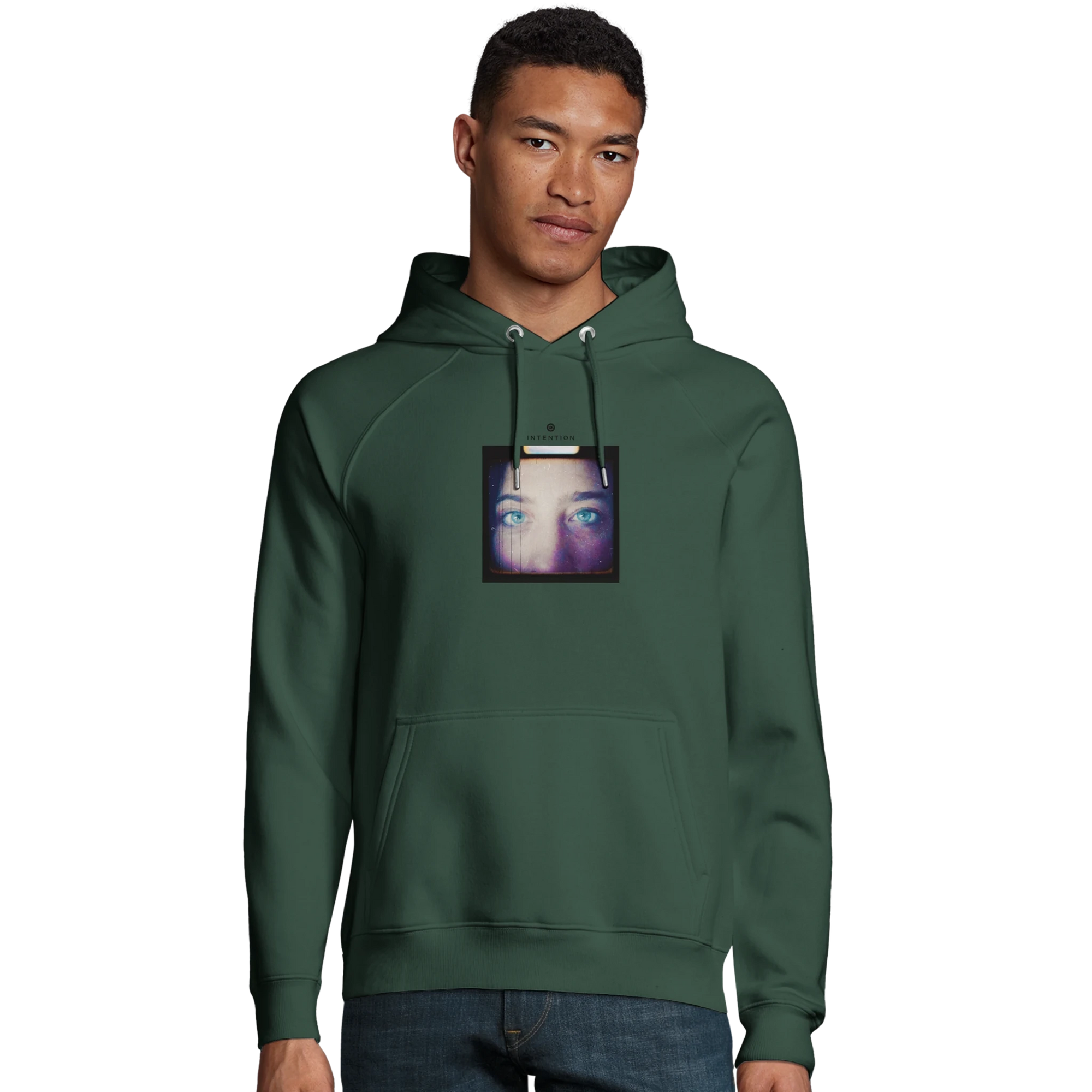 Truthful - "Have a Looksie" Hoodie Bottle Green XS 46