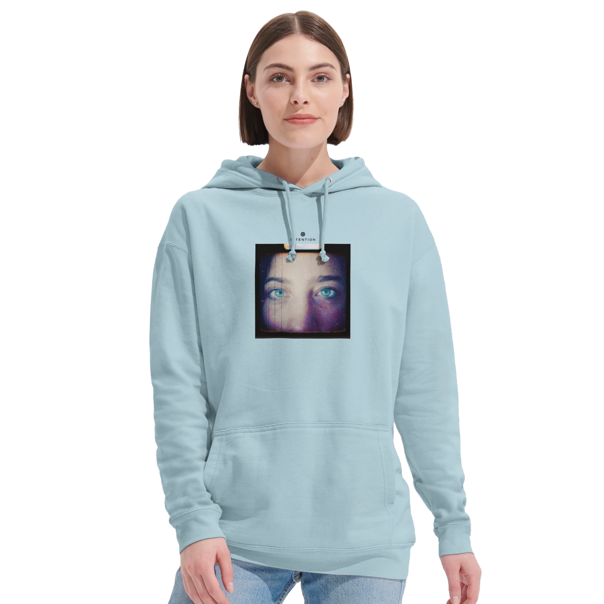 Truthful  Hoodie "Have a Looksie" blu Hoodie XS 38