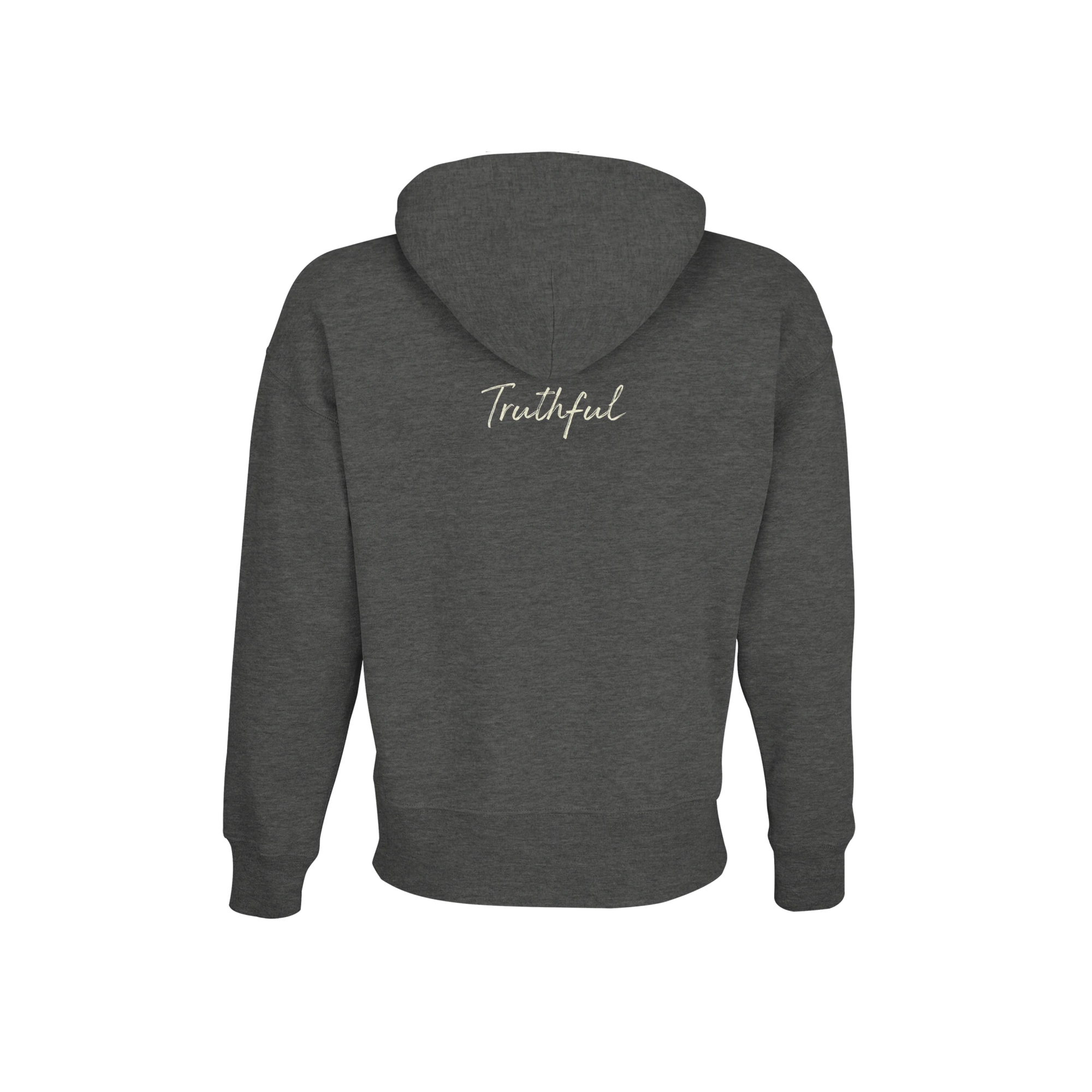 Truthful - "Have a Looksie" Hoodie Grey Melange XS 2