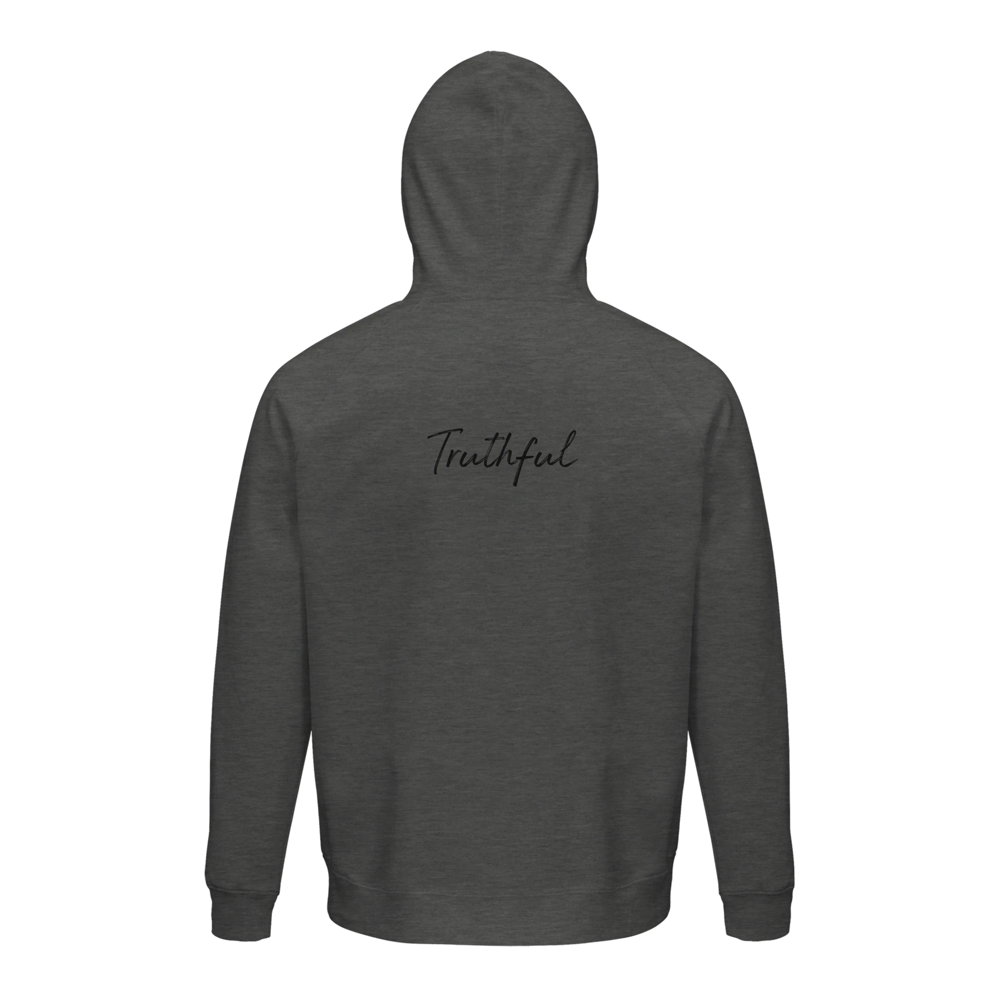 Truthful - "Have a Looksie" Hoodie Grey Melange XS 40