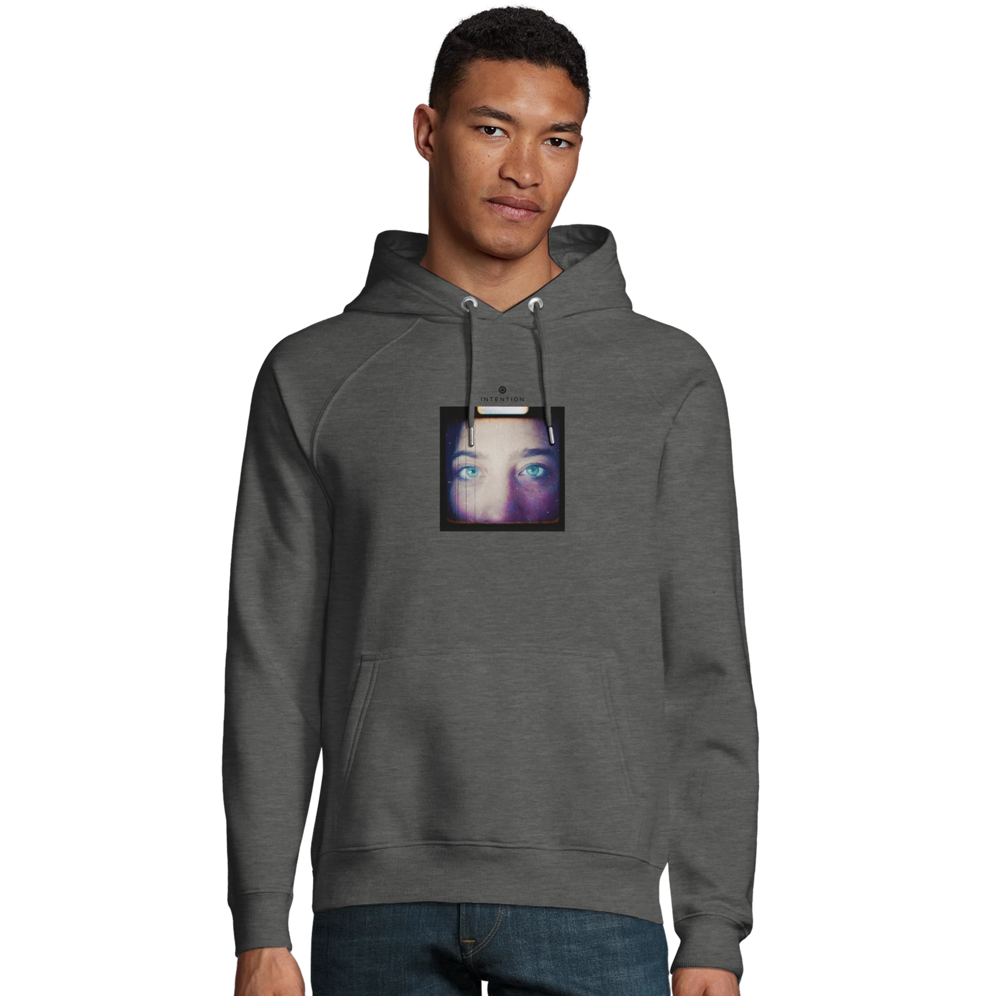 Truthful - "Have a Looksie" Hoodie Grey Melange XS 41