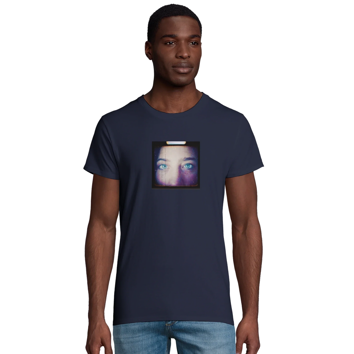 Truthful - "Have a Looksie" T-shirt French Navy 4