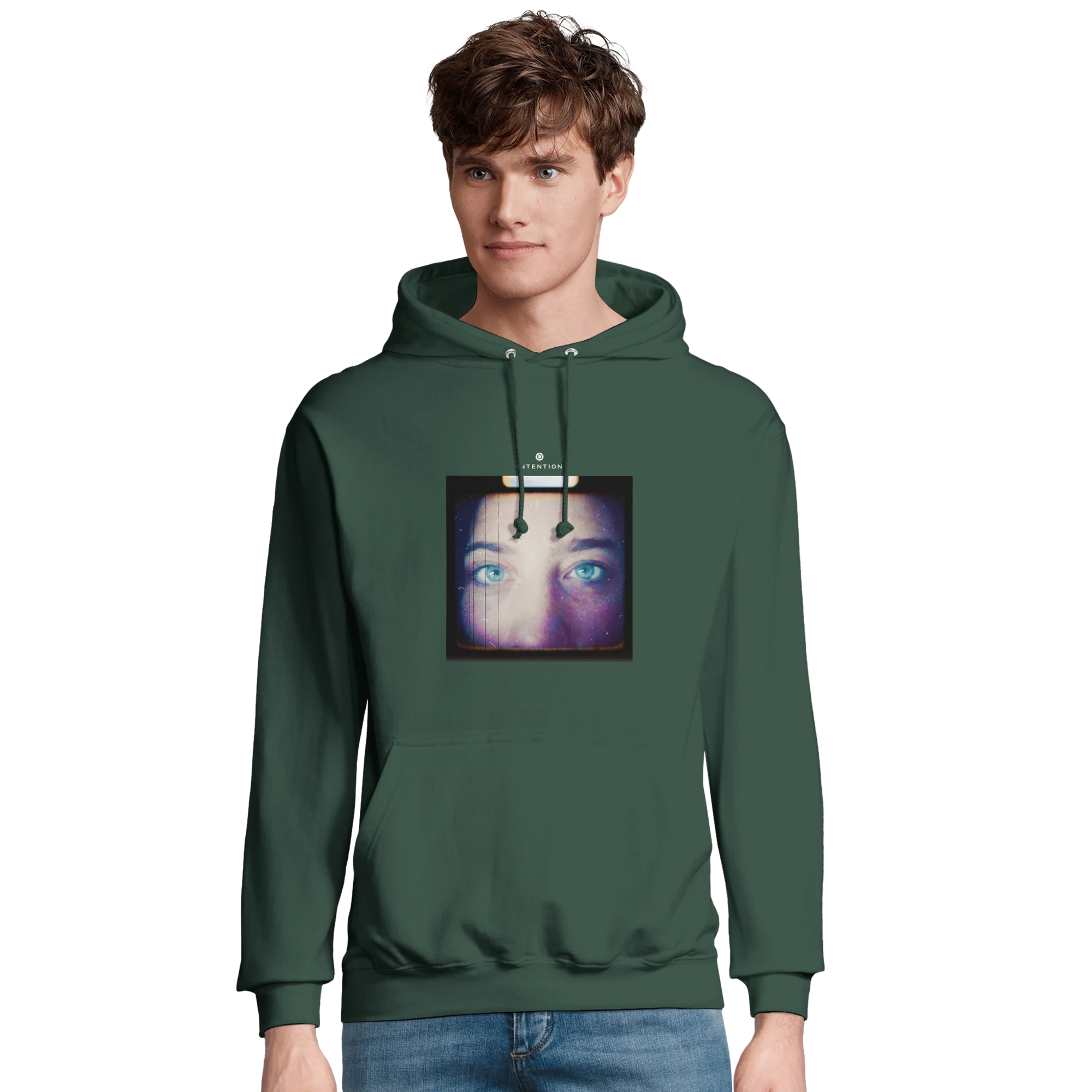 Truthful - "Have a Looksie" Hoodie Bottle Green 3