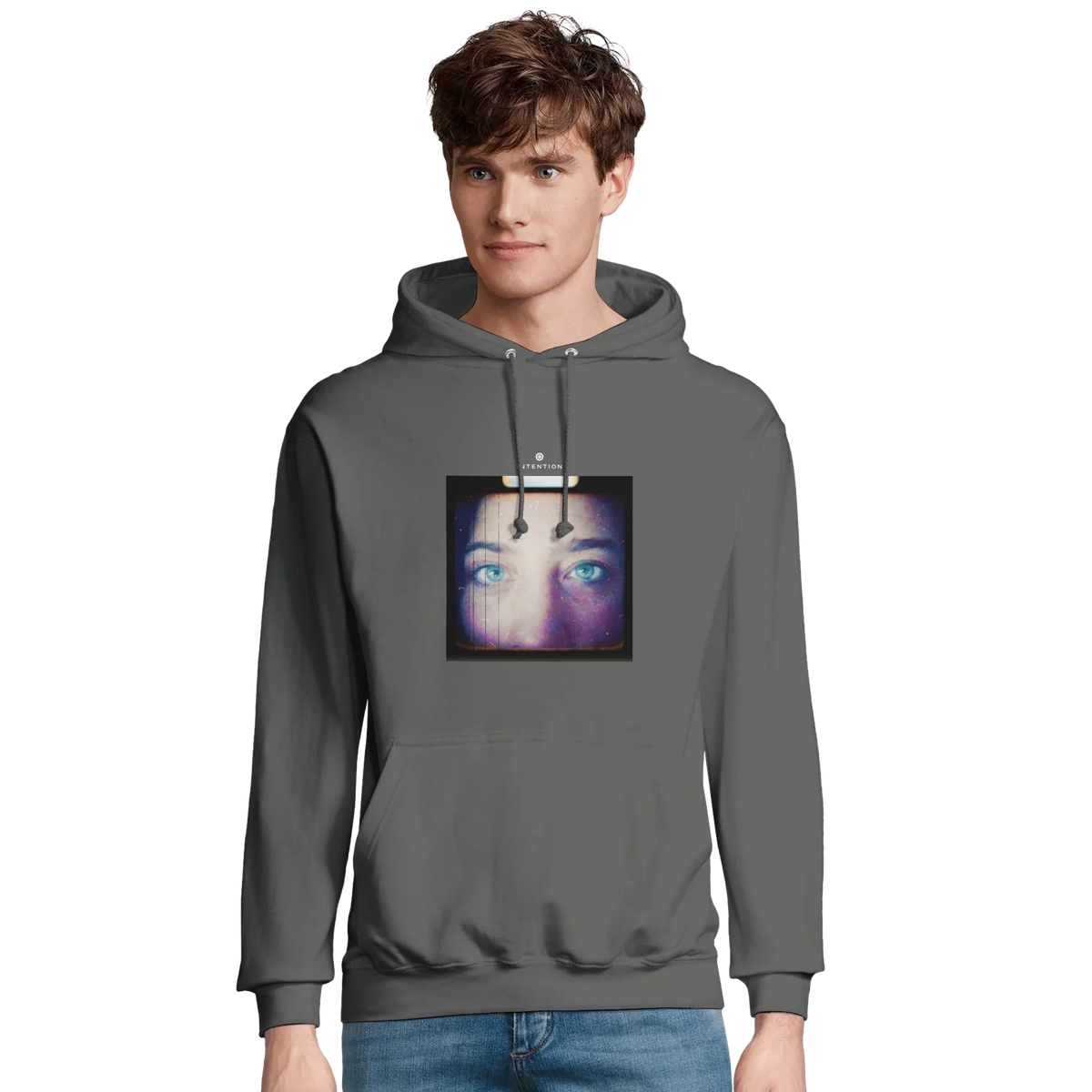 Truthful - "Have a Looksie" Hoodie charcoal melange 3