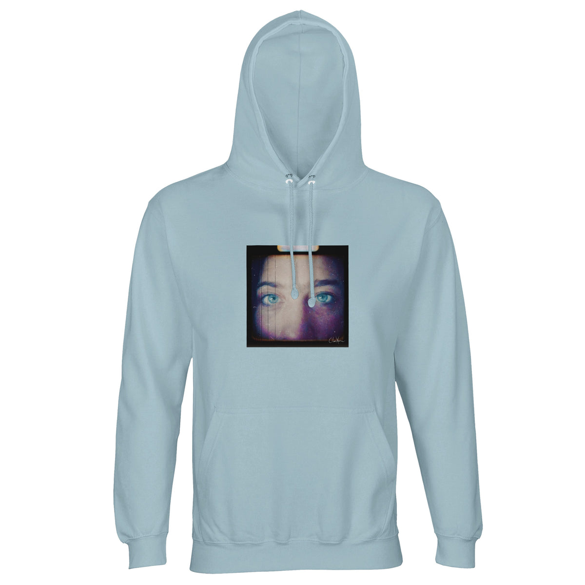 Truthful - "Have a Looksie" Hoodie creamy blue 1