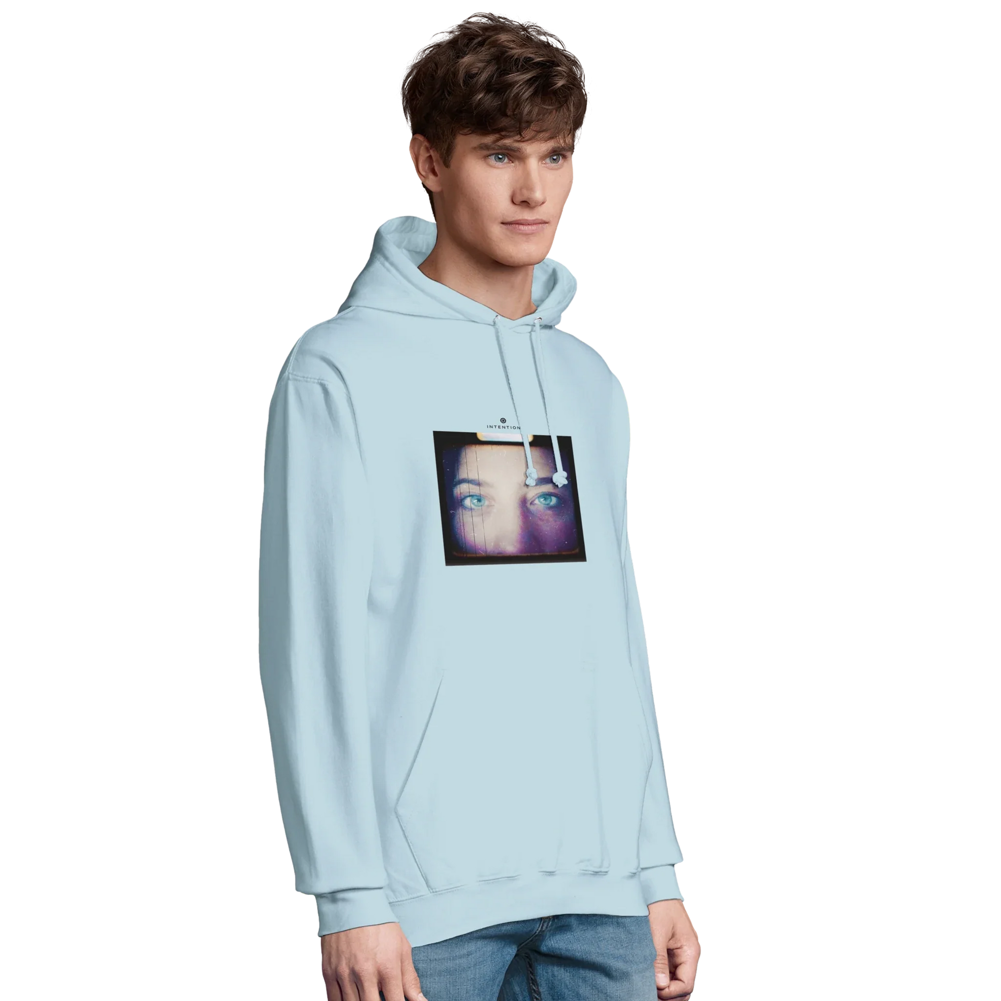 Truthful - "Have a Looksie" Hoodie creamy blue 5