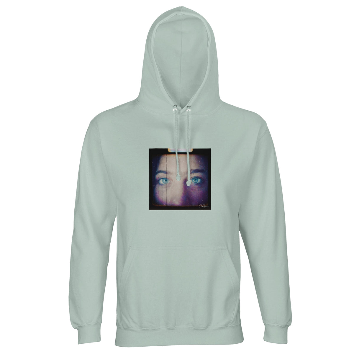 Truthful - "Have a Looksie" Hoodie creamy green 1