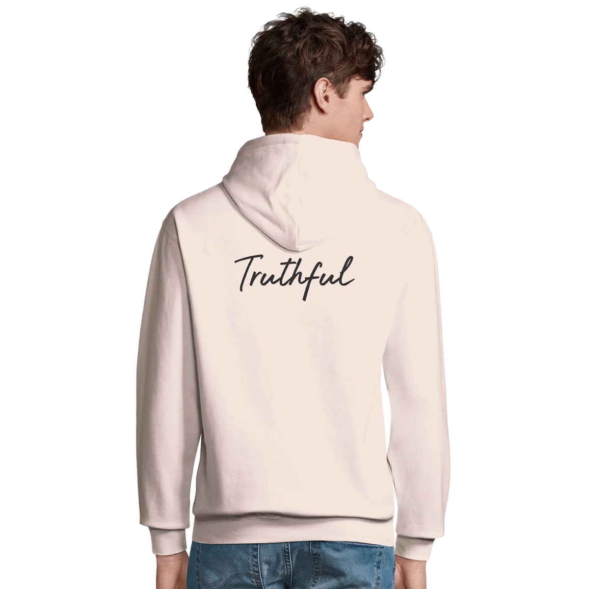 Truthful - "Have a Looksie" Hoodie creamy pink 4