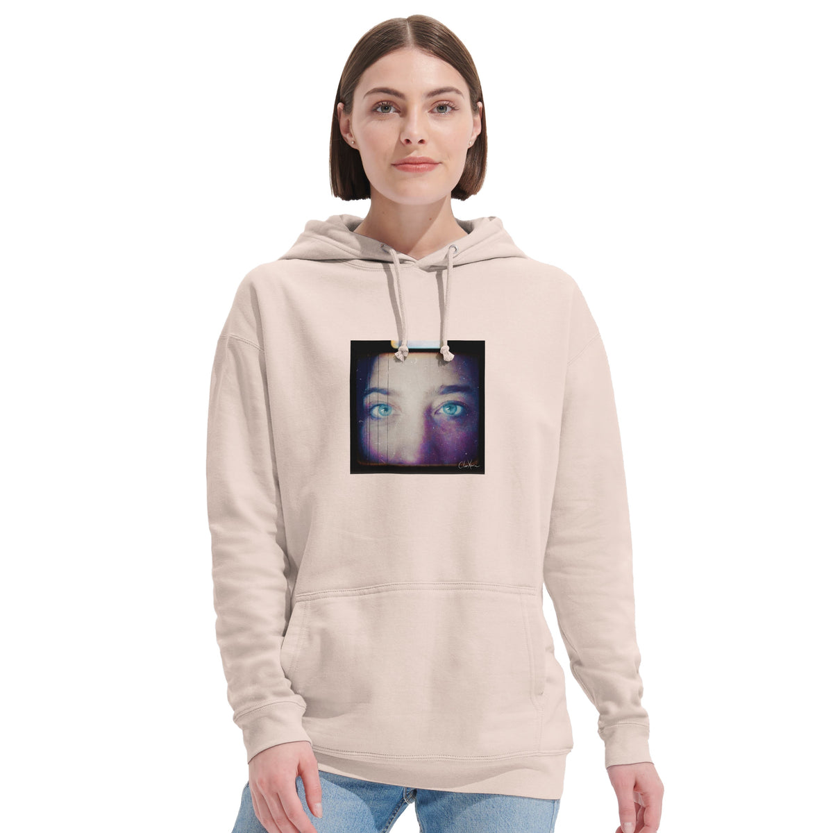 Truthful - "Have a Looksie" Hoodie creamy pink 6