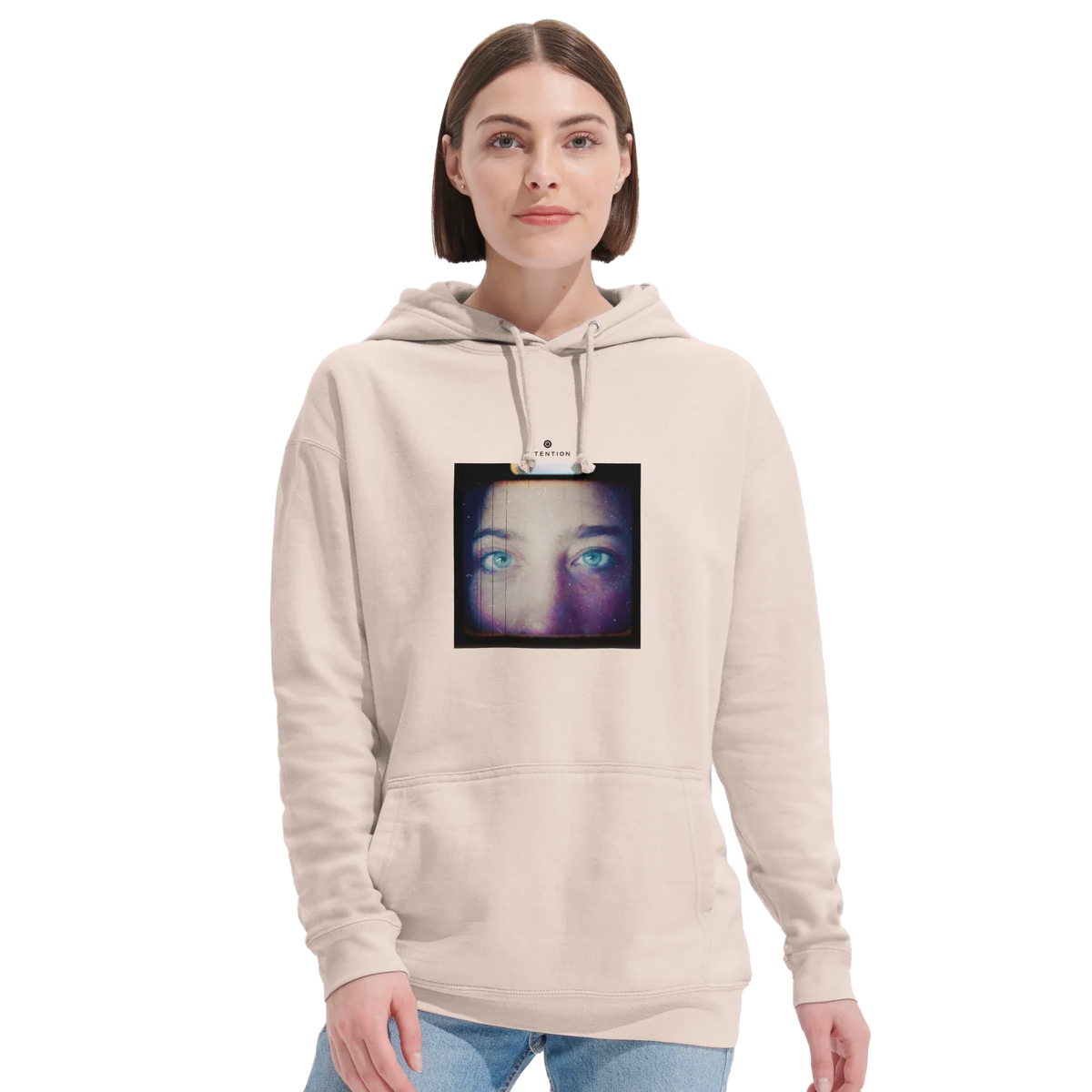 Truthful - "Have a Looksie" Hoodie creamy pink 6