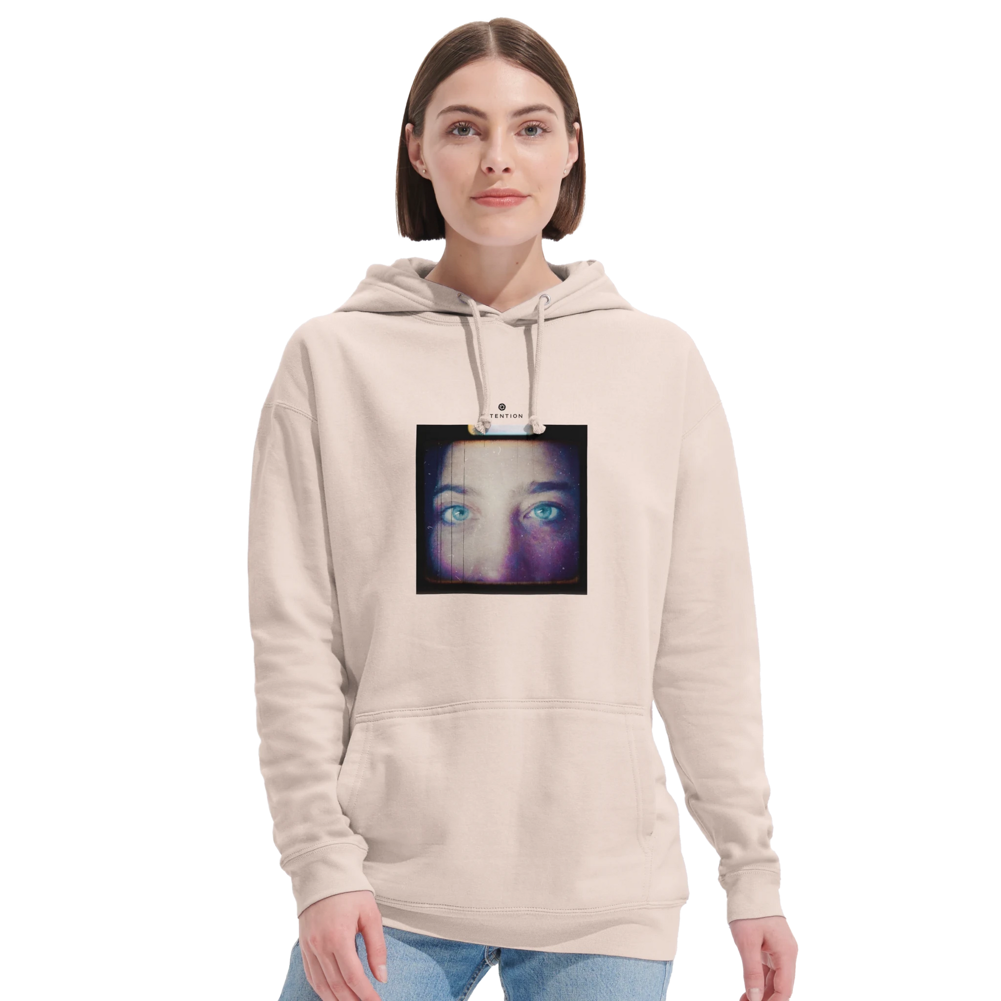 Truthful - "Have a Looksie" Hoodie creamy pink 6