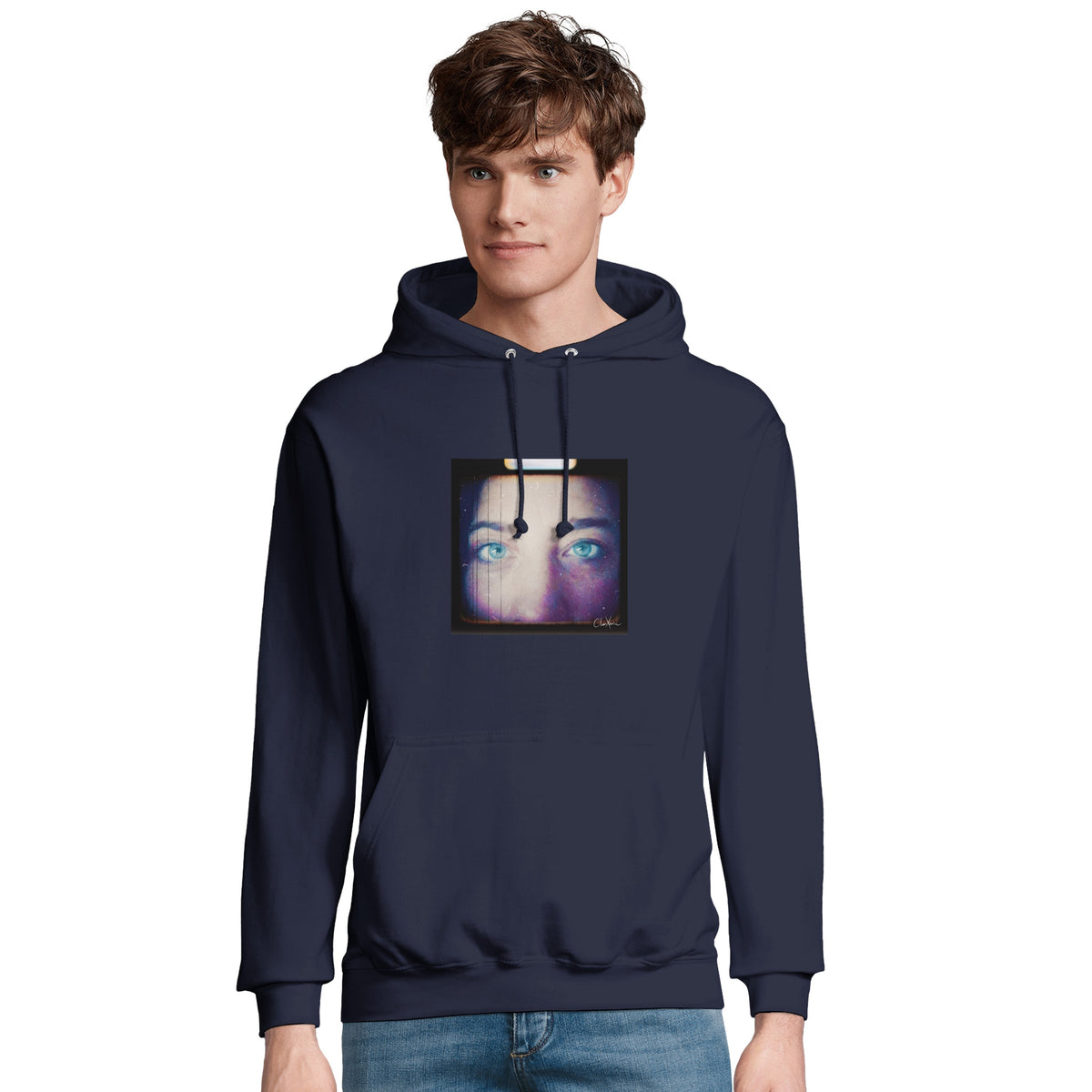 Truthful - "Have a Looksie" Hoodie French Navy 4