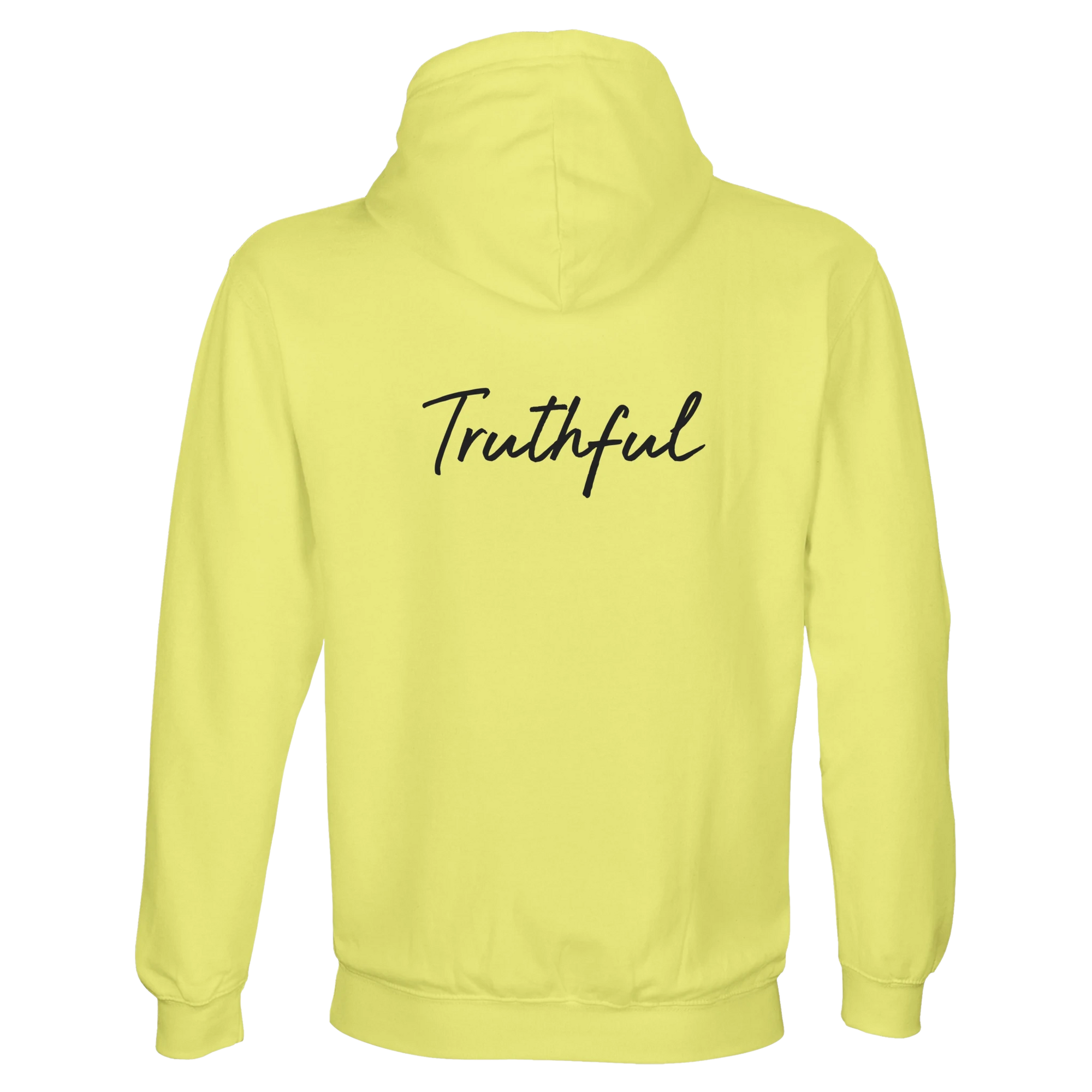 Truthful - "Have a Looksie" Hoodie Light Yellow 2