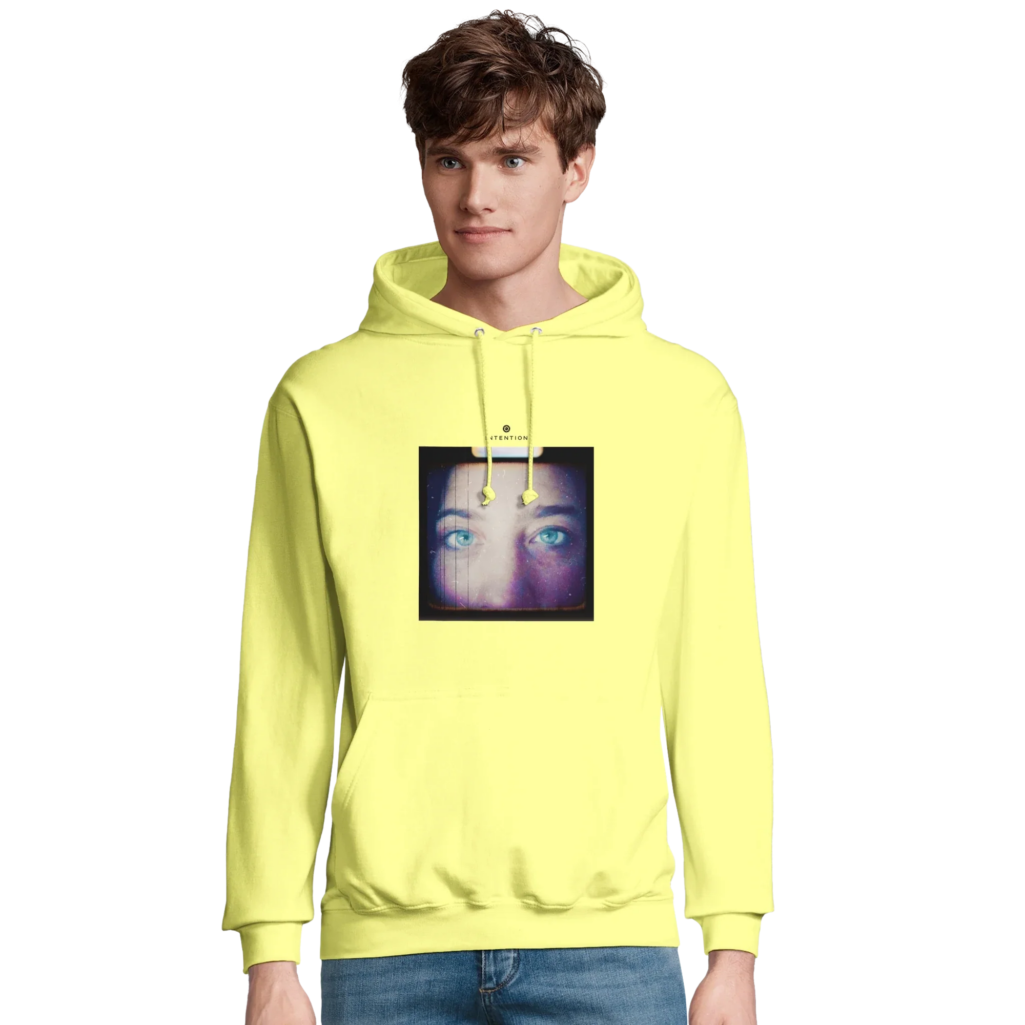 Truthful - "Have a Looksie" Hoodie Light Yellow 3