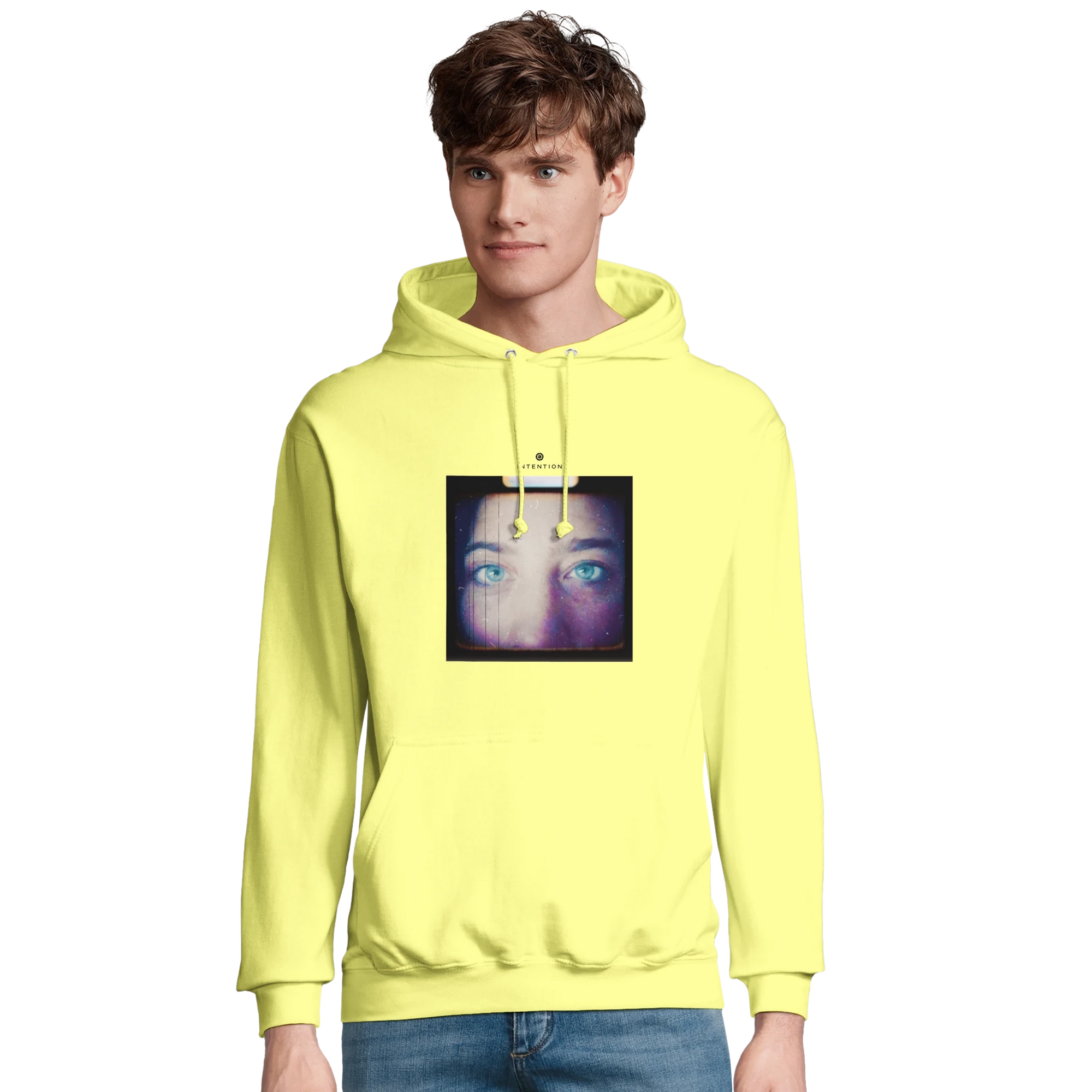 Truthful - "Have a Looksie" Hoodie Light Yellow 3