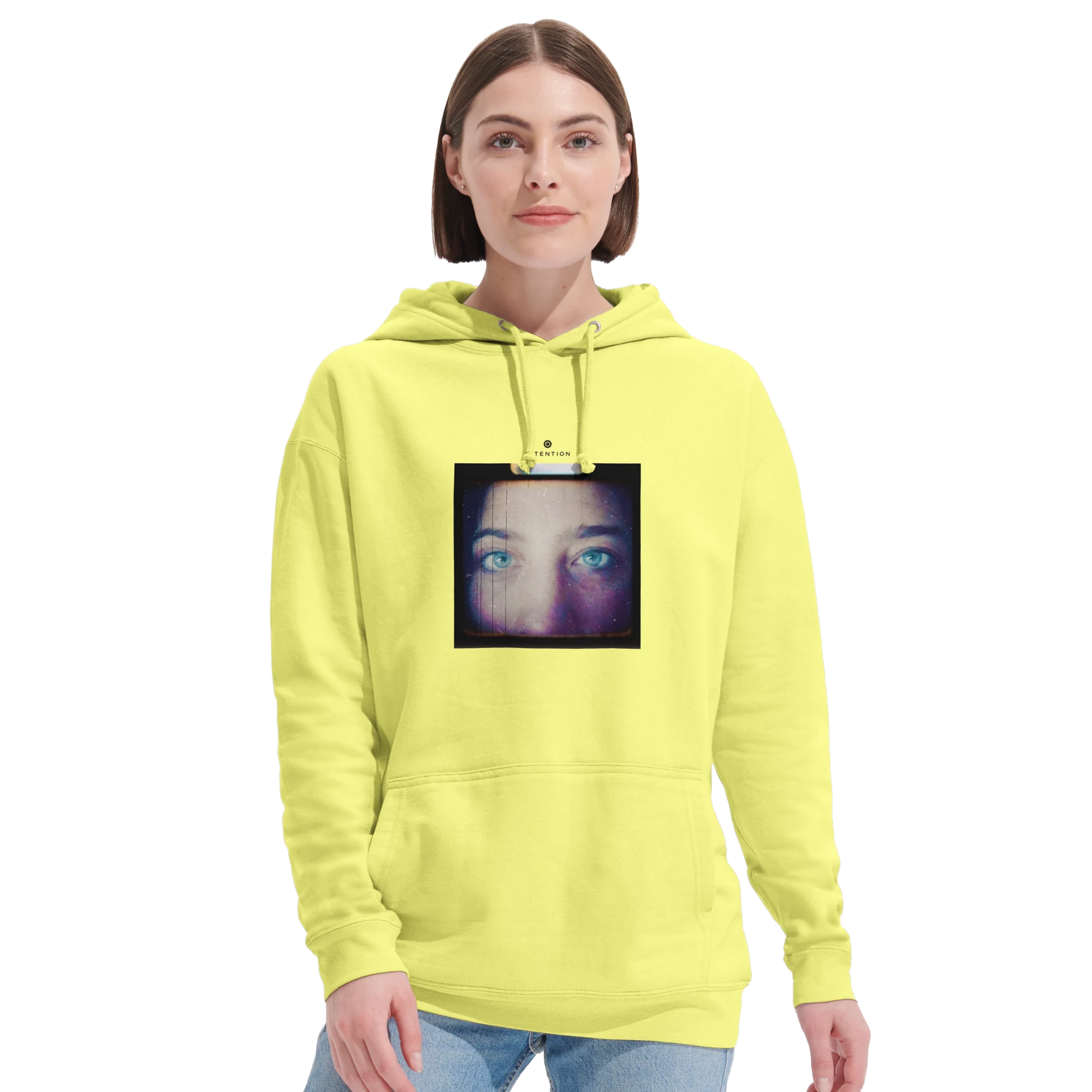 Truthful - "Have a Looksie" Hoodie Light Yellow 6