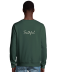 Truthful - "Have a Looksie" Sweatshirt Bottle Green XS 25