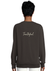 Truthful - "Have a Looksie" Sweatshirt deep charcoal grey XS 21