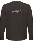 Truthful - "Have a Looksie" Sweatshirt deep charcoal grey XS 17