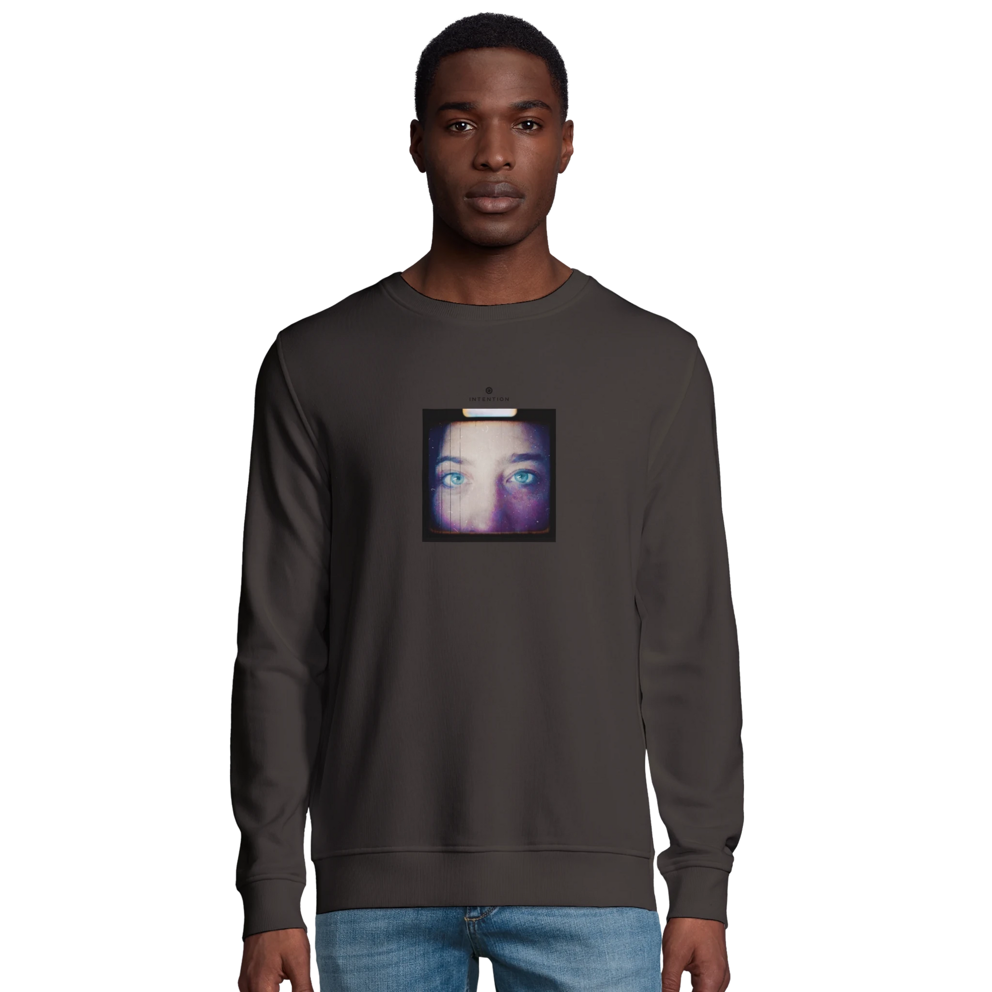 Truthful - "Have a Looksie" Sweatshirt deep charcoal grey XS 18