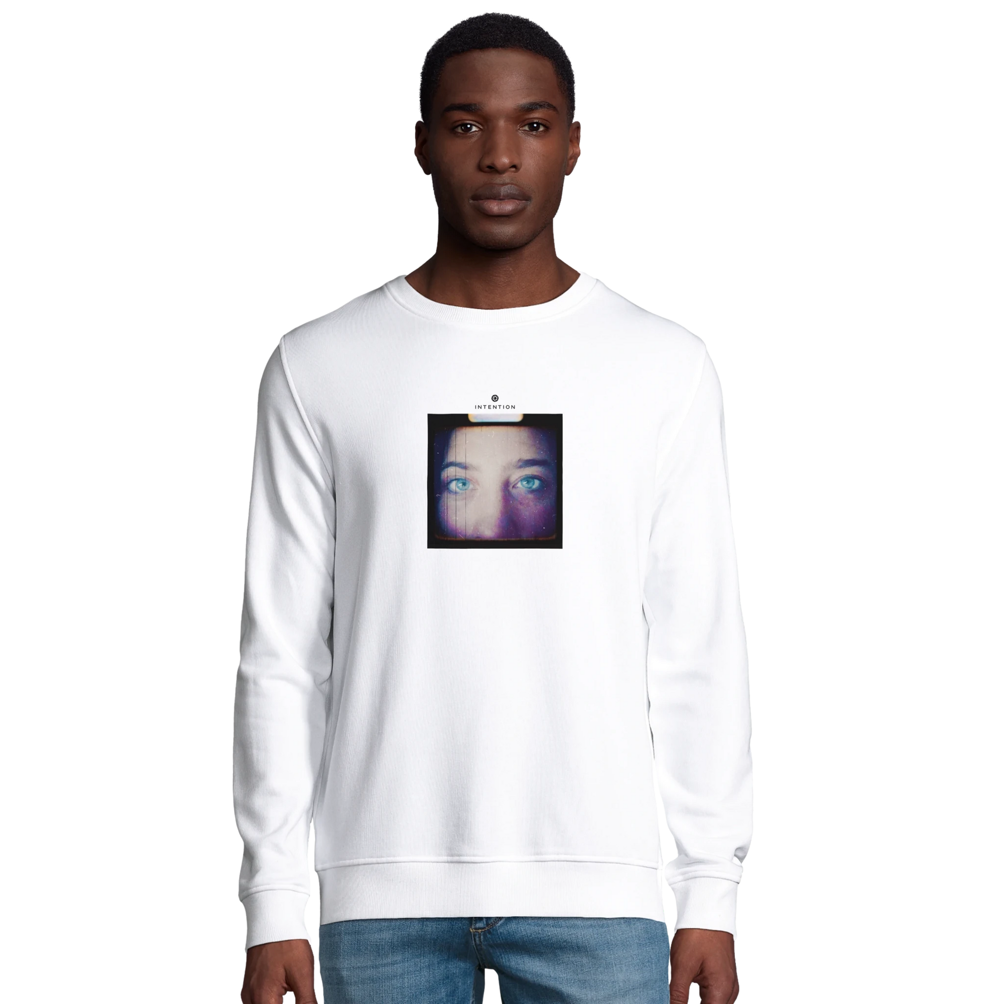Truthful - "Have a Looksie" Sweatshirt White XS 6