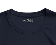 Truthful - "Have a Looksie" T-shirt French Navy XS 2