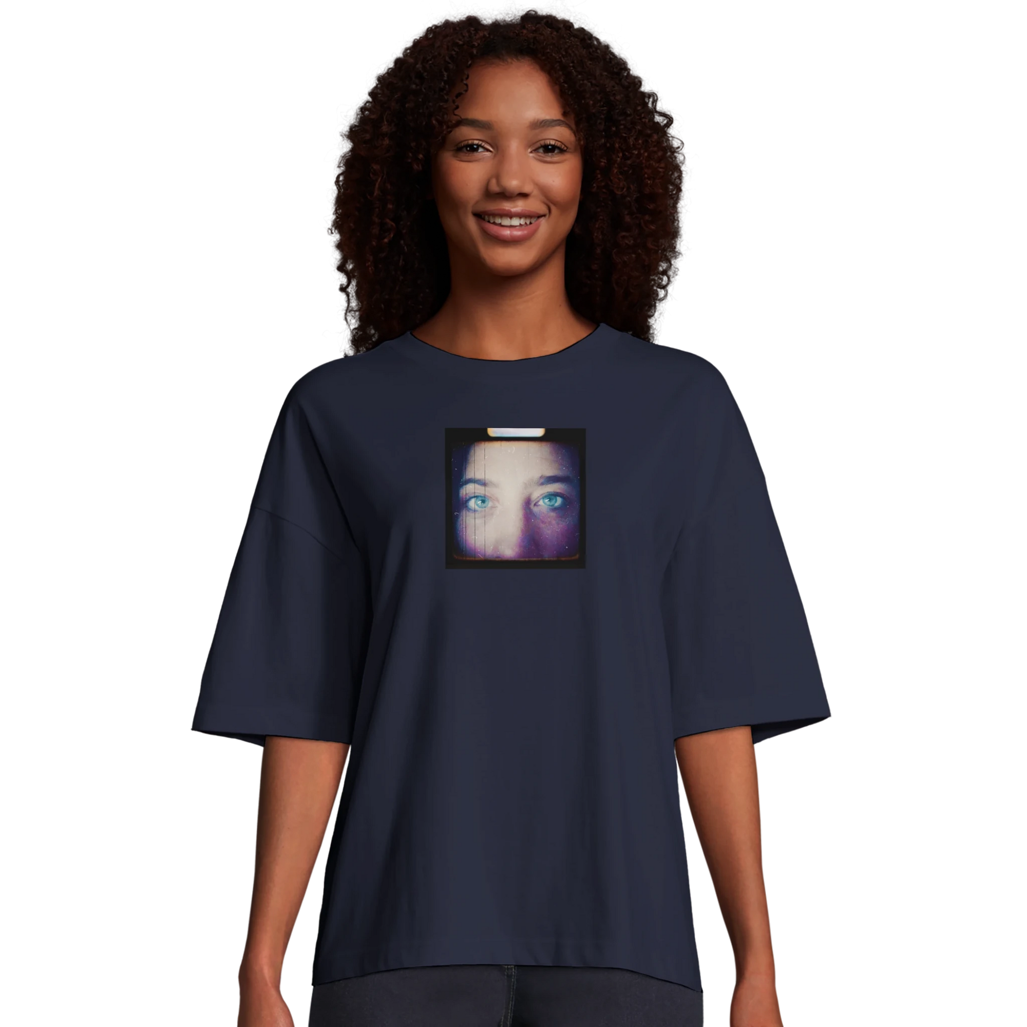 Truthful - "Have a Looksie" T-shirt French Navy XS 27